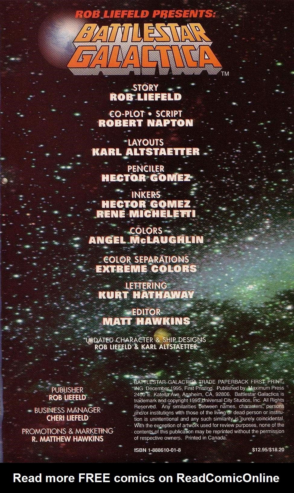 Read online Battlestar Galactica (1995) comic -  Issue # _TPB - 3