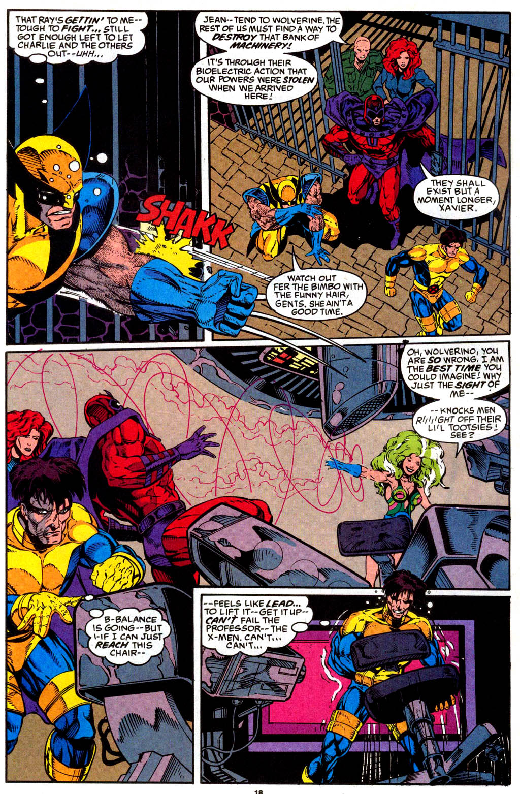 Read online X-Men Adventures (1994) comic -  Issue #13 - 14