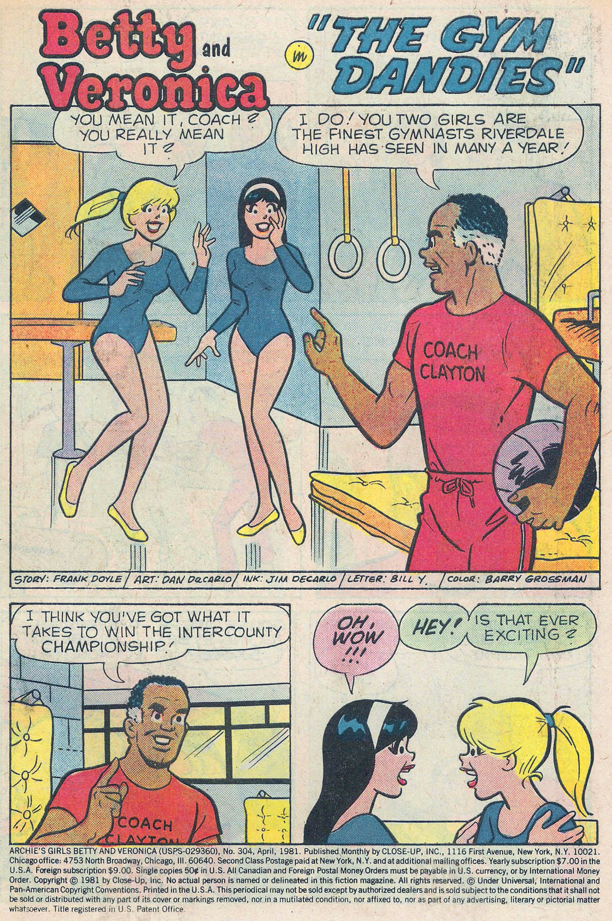 Read online Archie's Girls Betty and Veronica comic -  Issue #304 - 3