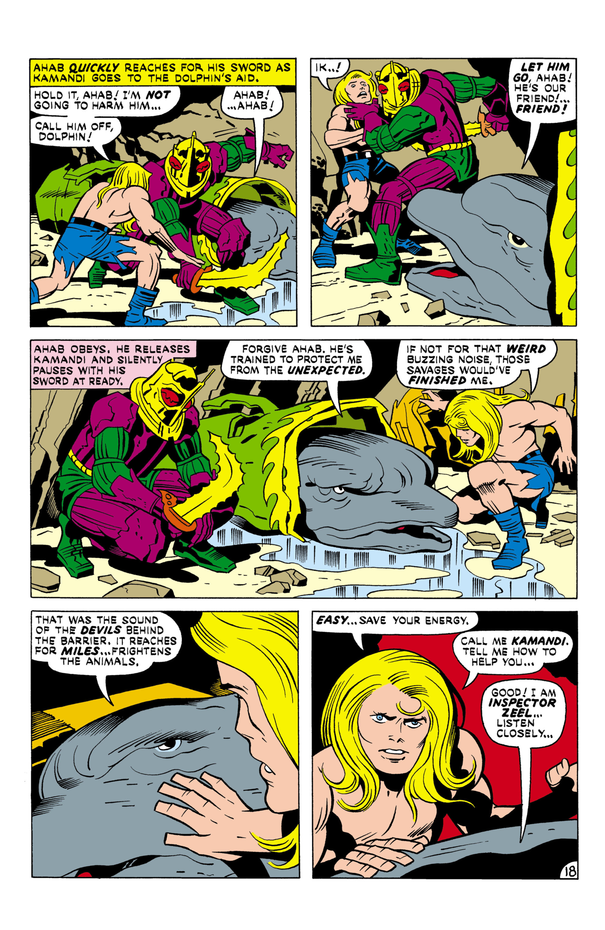 Read online Kamandi, The Last Boy On Earth comic -  Issue #21 - 19