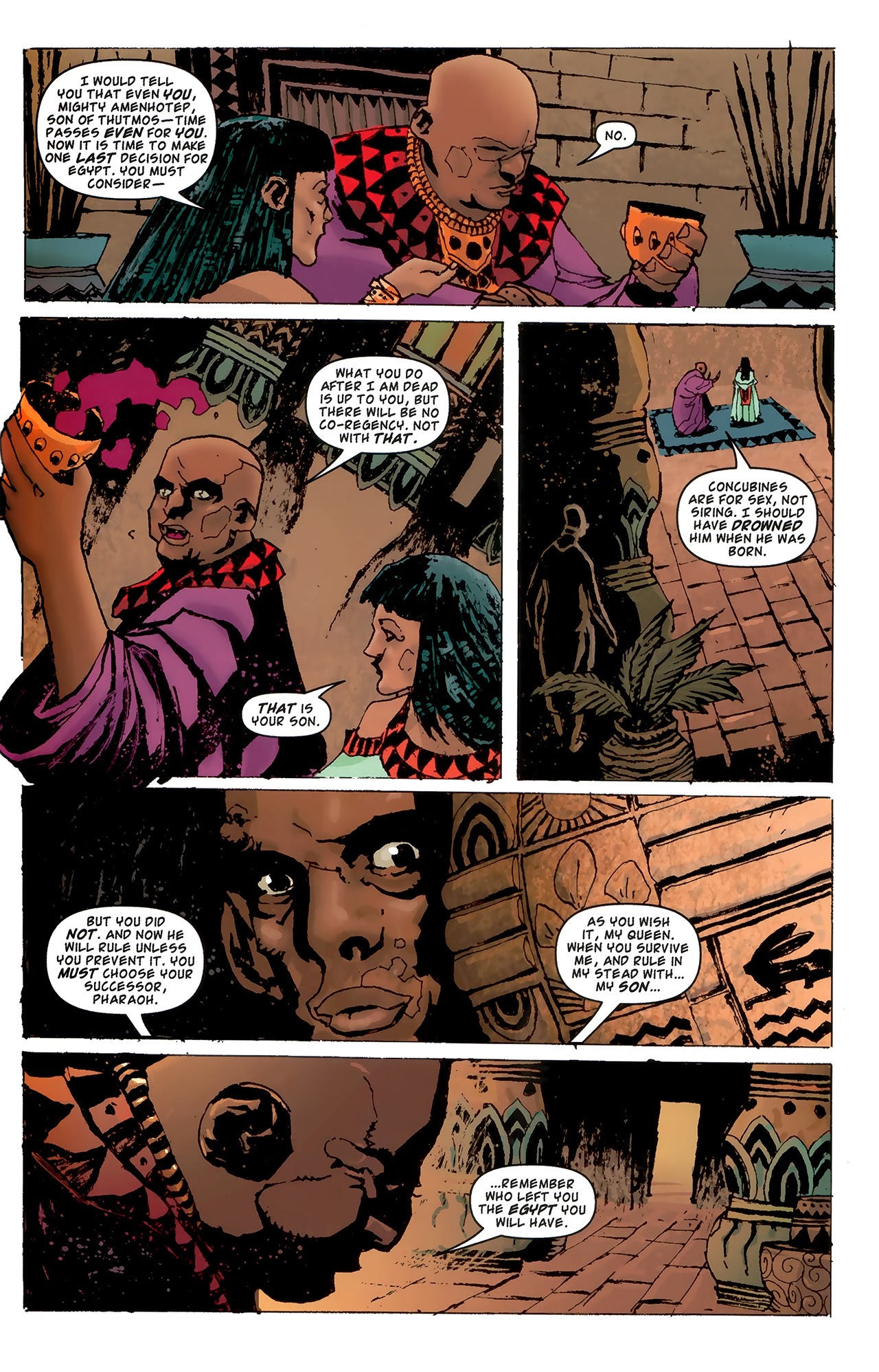 Read online The Murder of King Tut comic -  Issue #1 - 6