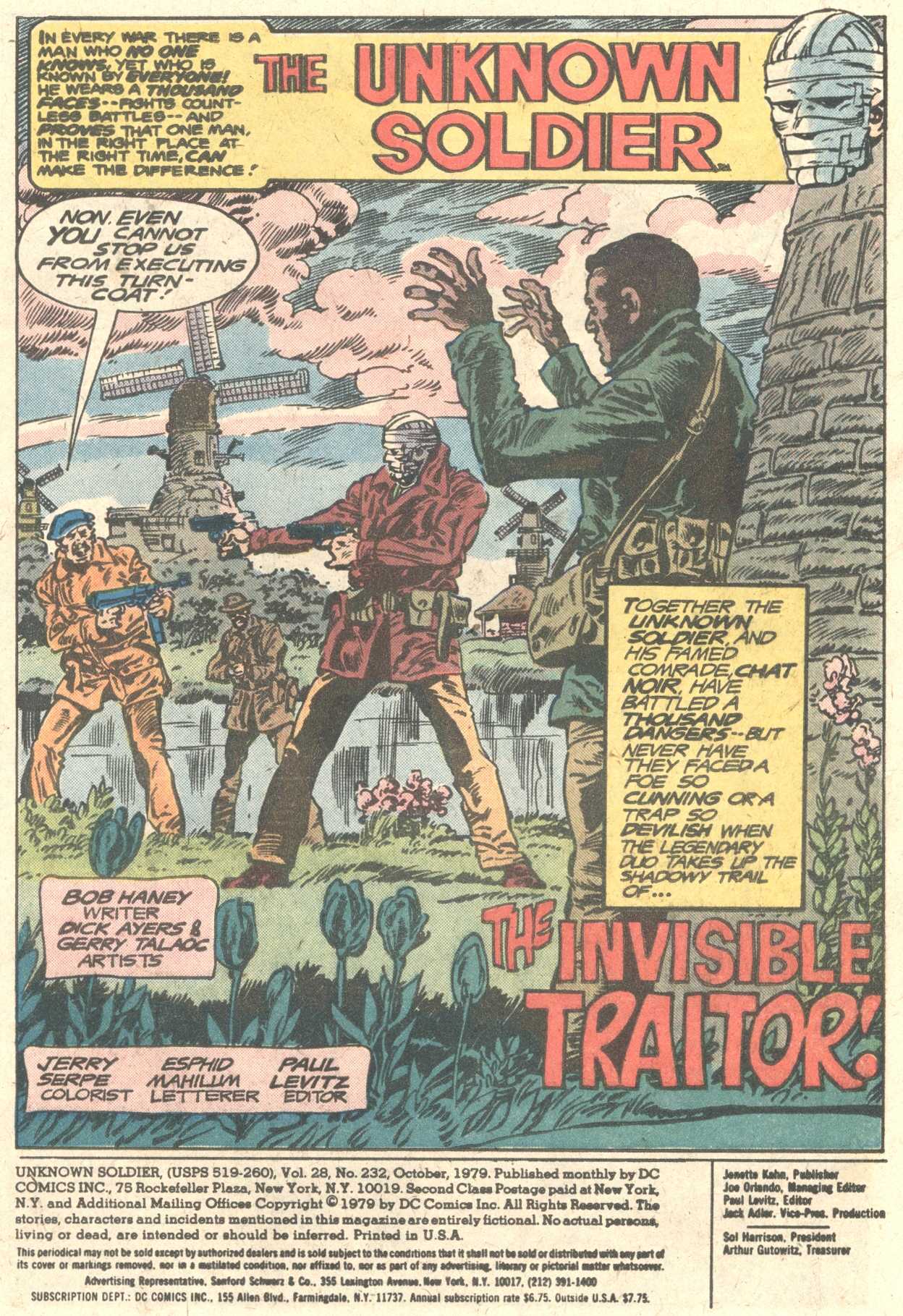Read online Unknown Soldier (1977) comic -  Issue #232 - 3