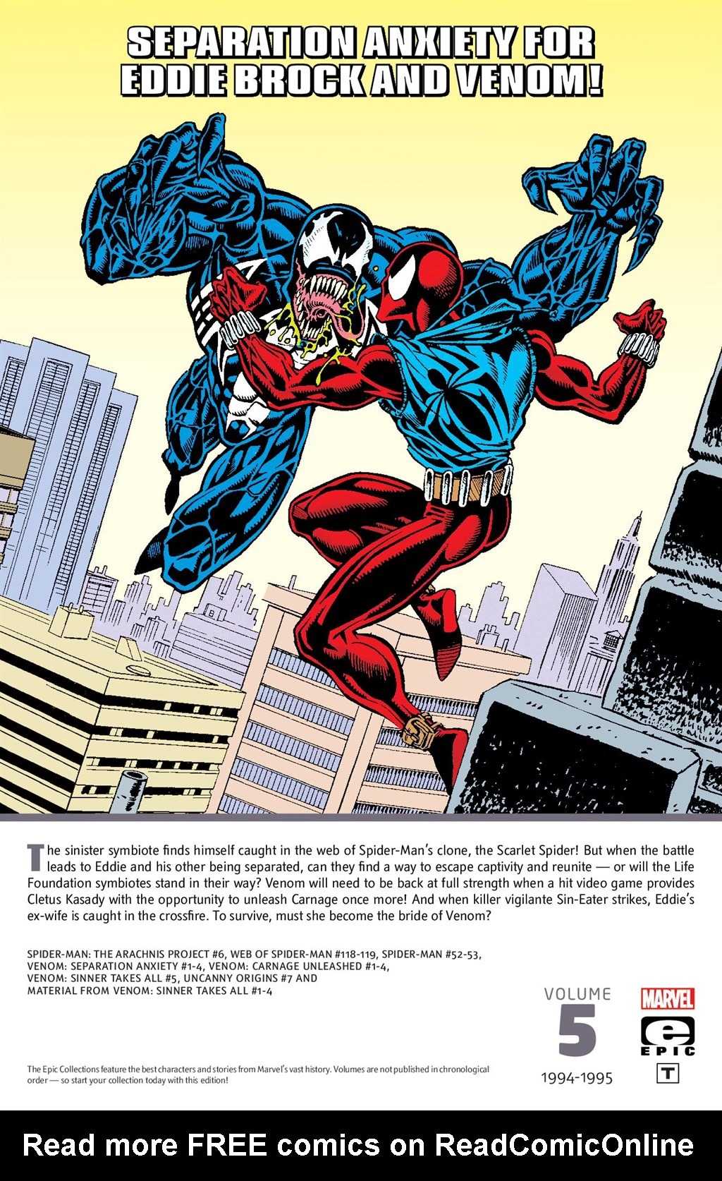 Read online Venom Epic Collection comic -  Issue # TPB 5 (Part 5) - 73