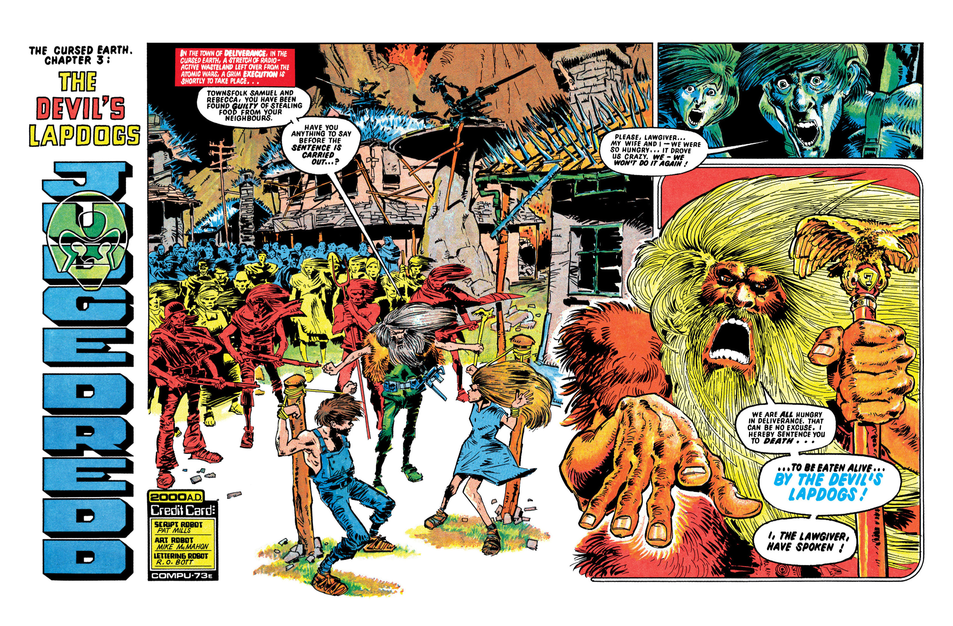 Read online Judge Dredd: The Cursed Earth Uncensored comic -  Issue # TPB - 20