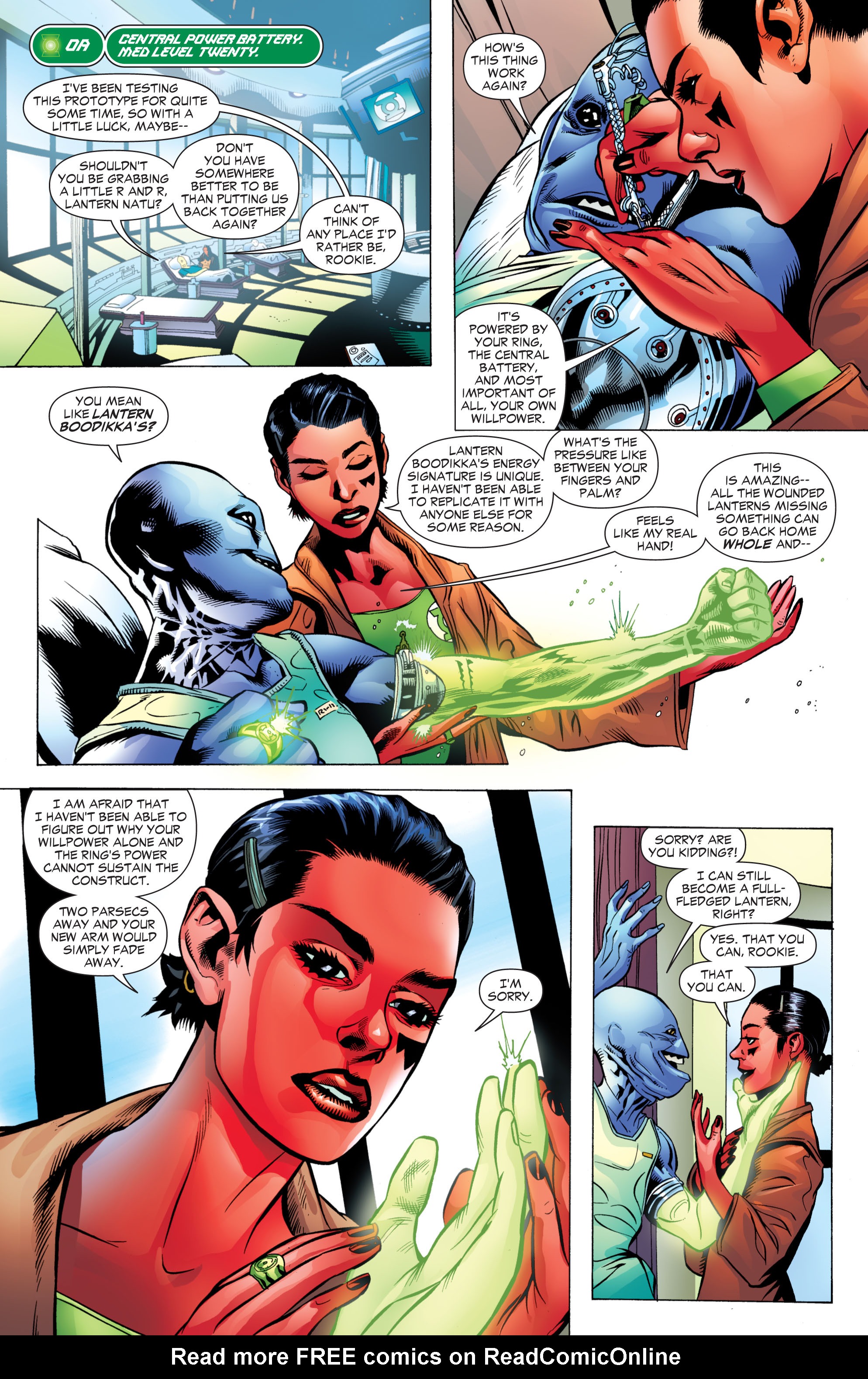 Read online Green Lantern: The Sinestro Corps War comic -  Issue # Full - 296