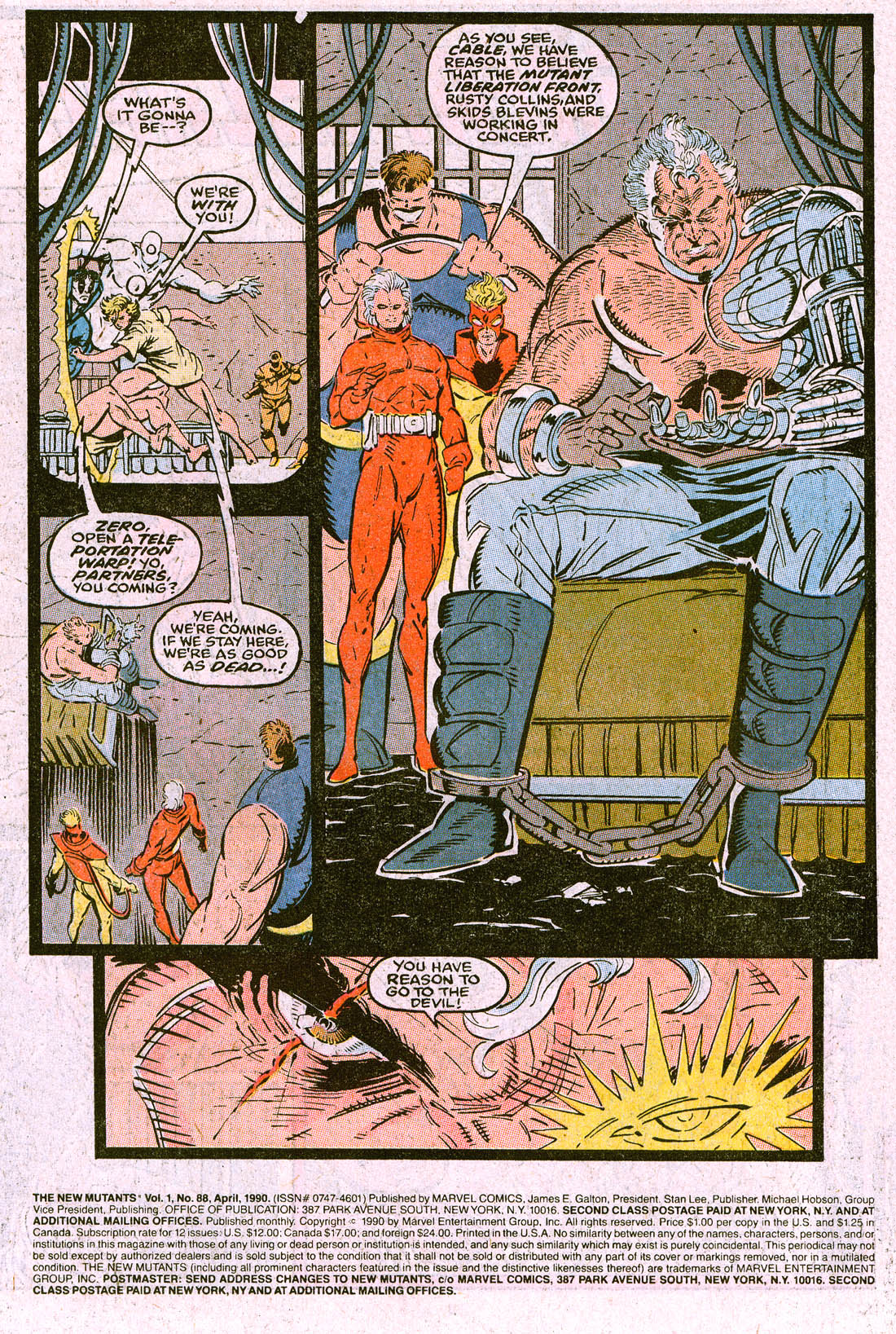 Read online The New Mutants comic -  Issue #88 - 3