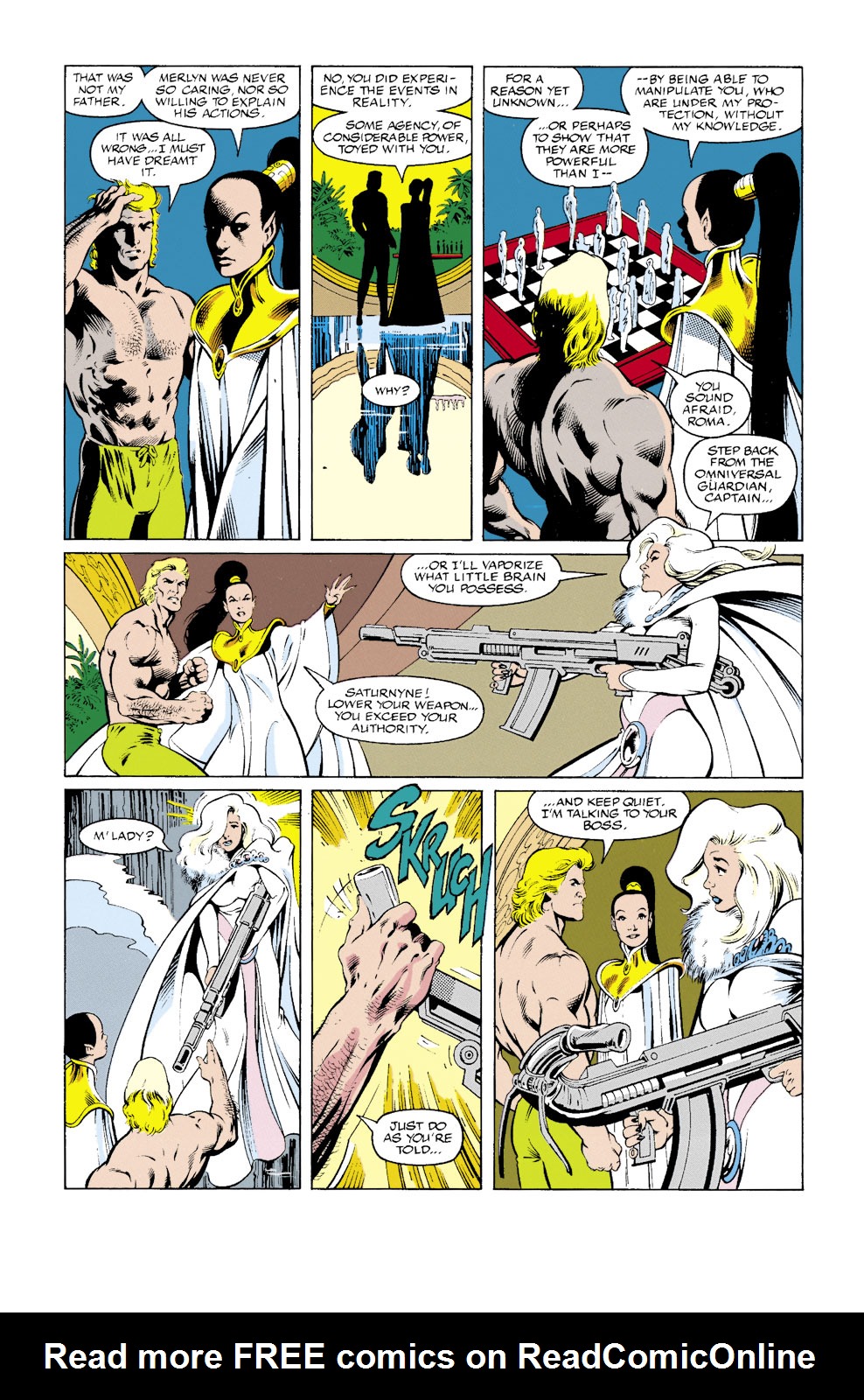 Read online Excalibur (1988) comic -  Issue #47 - 16