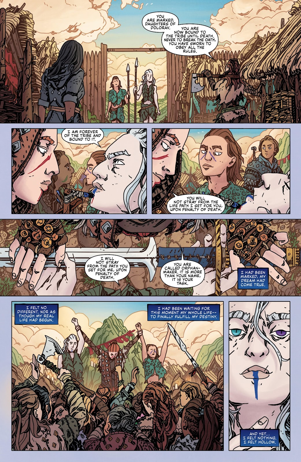 Critical Role: The Mighty Nein Origins - Yasha Nydoorin issue Full - Page 34