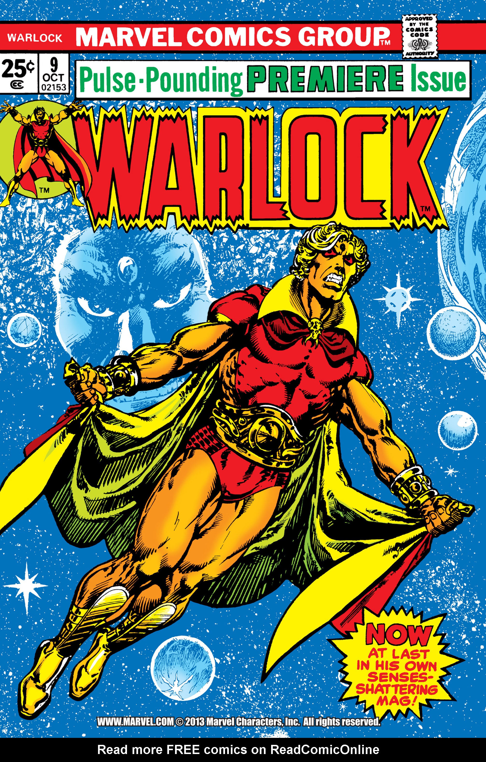 Read online Warlock (1972) comic -  Issue #9 - 1