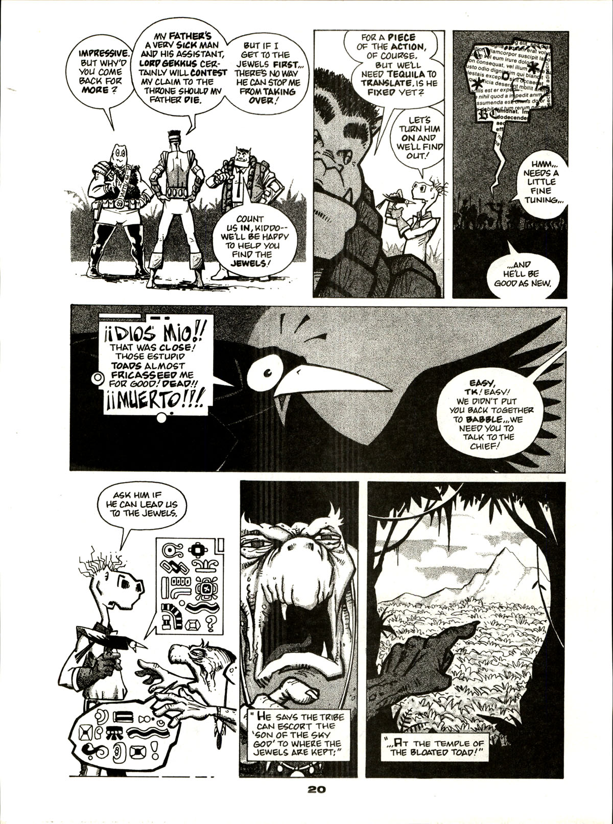 Read online Threat comic -  Issue #5 - 22