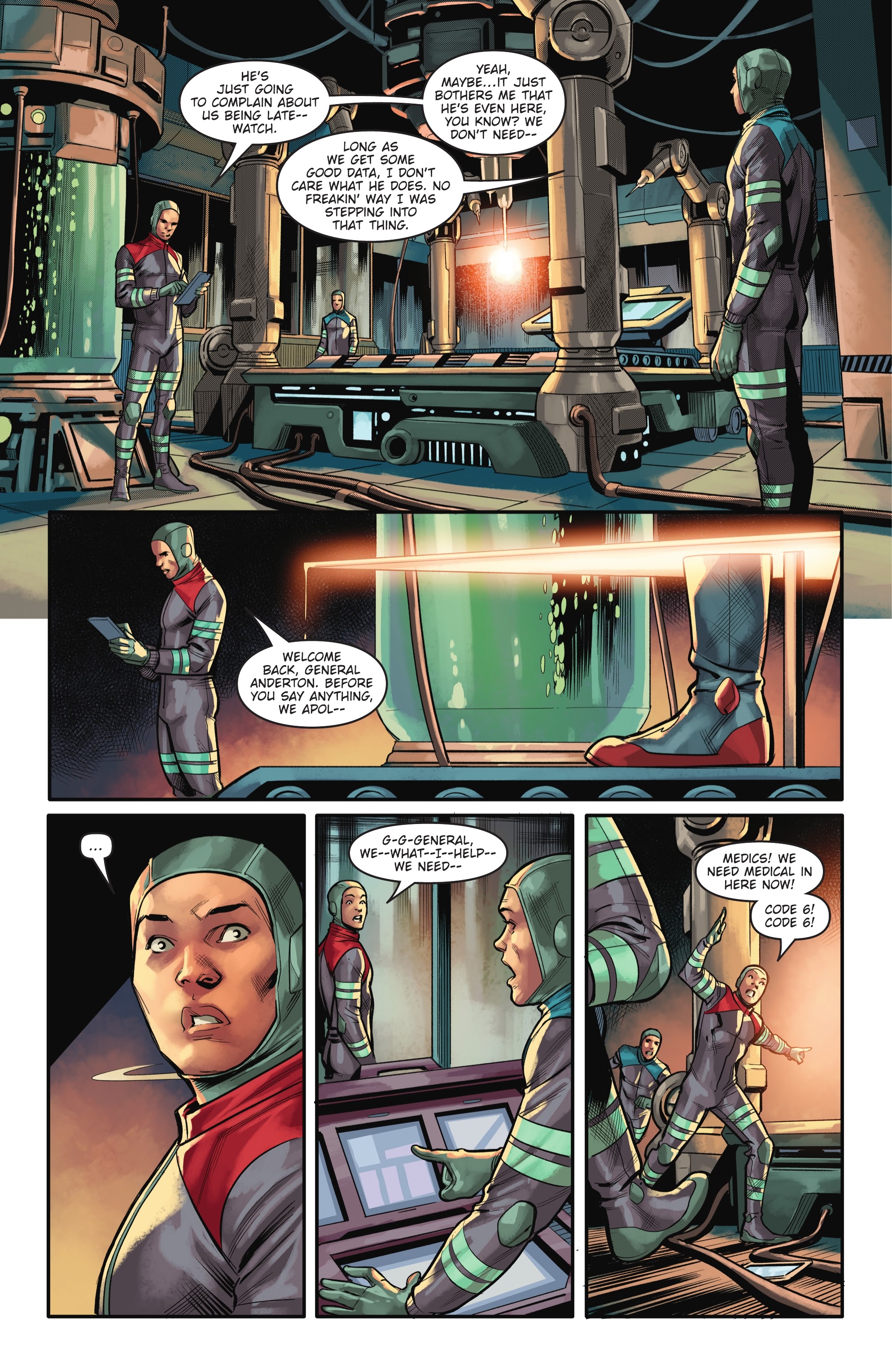 Read online Aquaman/Green Arrow - Deep Target comic -  Issue #1 - 17