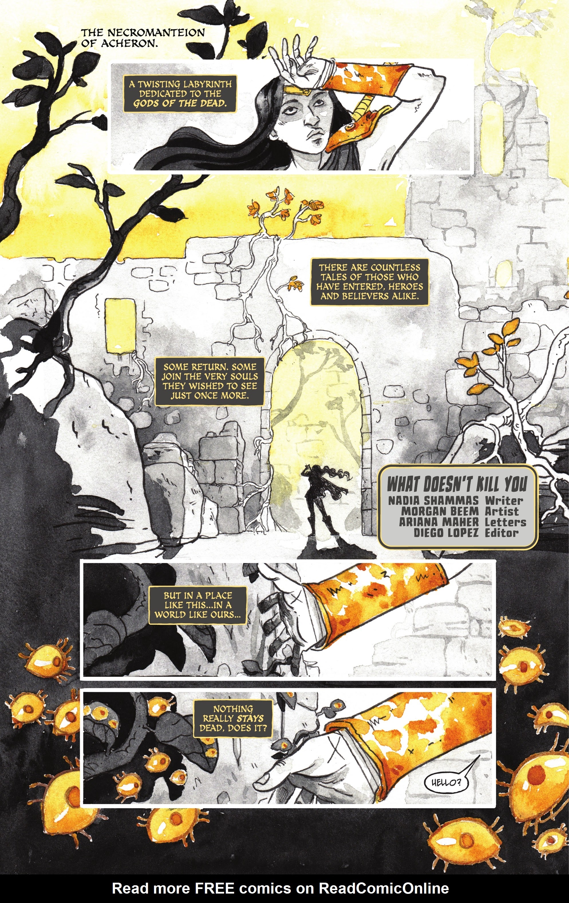 Read online Wonder Woman Black & Gold comic -  Issue #1 - 12