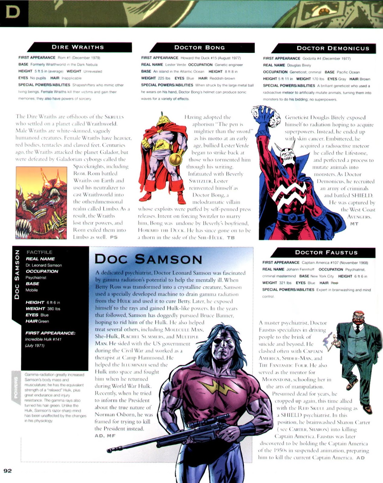 The Marvel Encyclopedia issue TPB 2 (Part 1) - Page 88