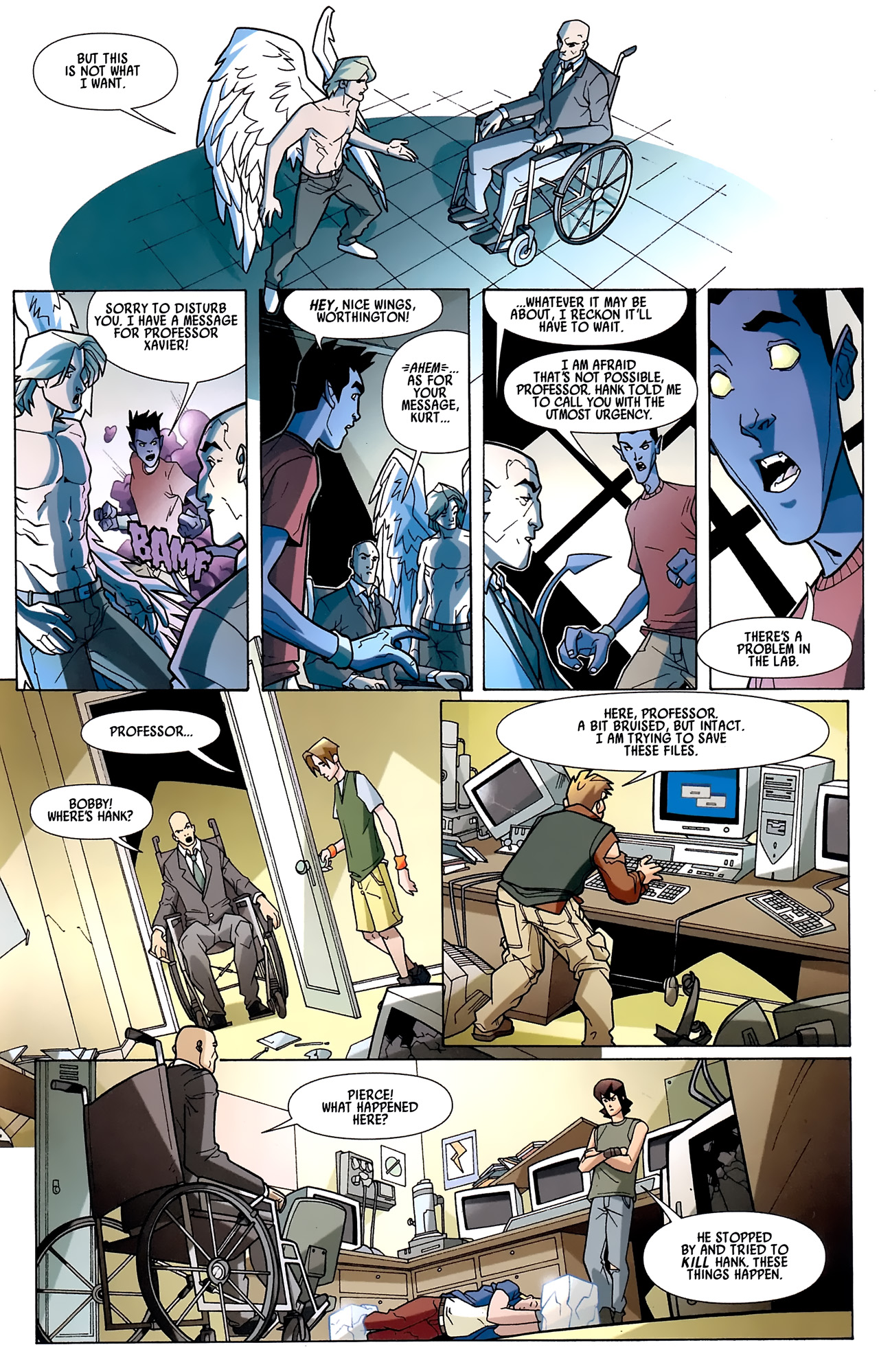 Read online X-Campus comic -  Issue #3 - 33