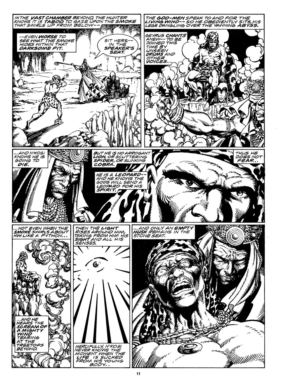 Read online The Savage Sword Of Conan comic -  Issue #211 - 13