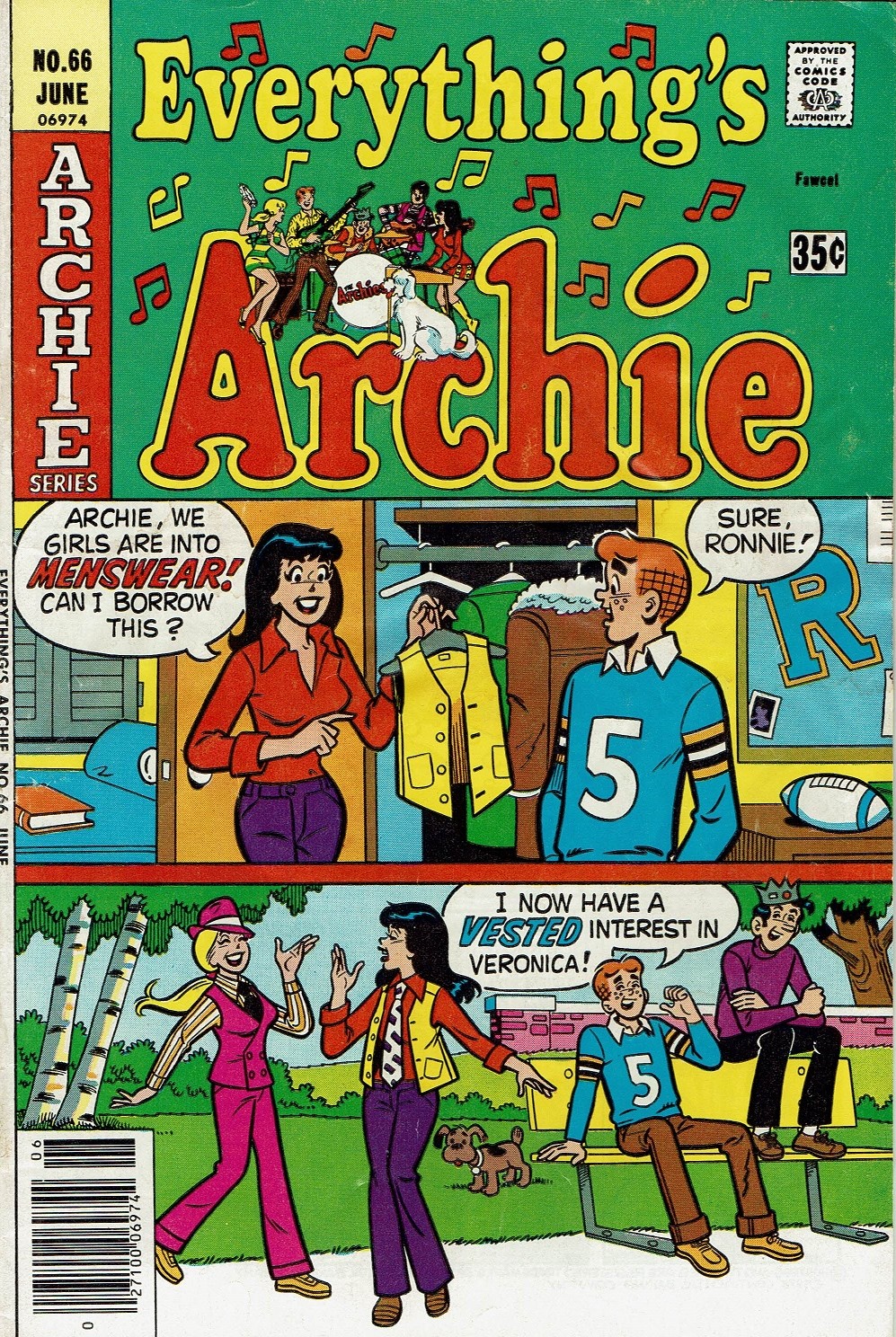 Read online Everything's Archie comic -  Issue #66 - 1