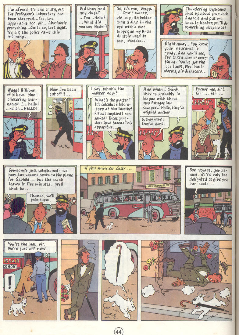 Read online The Adventures of Tintin comic -  Issue #18 - 75