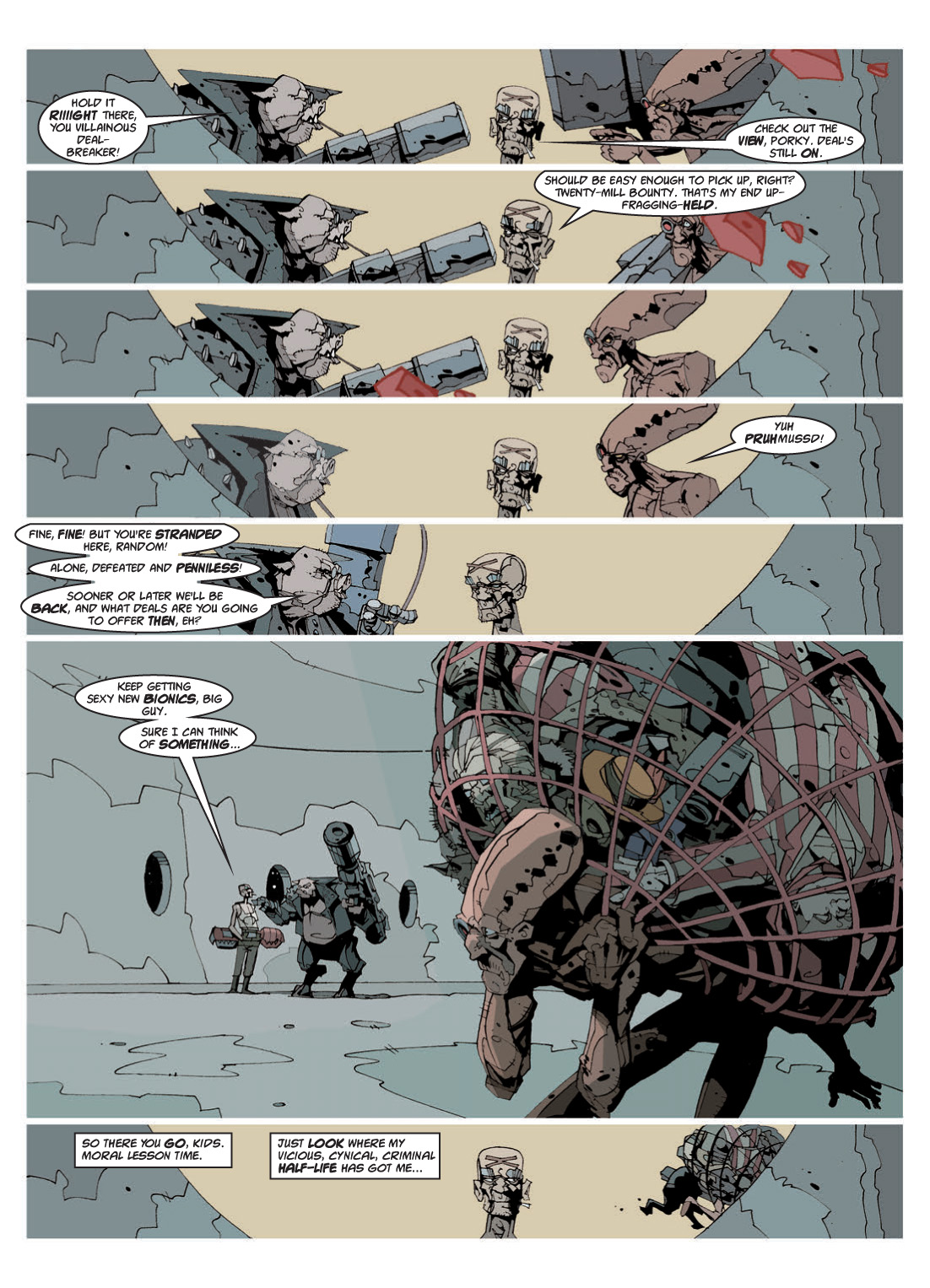 Read online Judge Dredd Megazine (Vol. 5) comic -  Issue #353 - 110