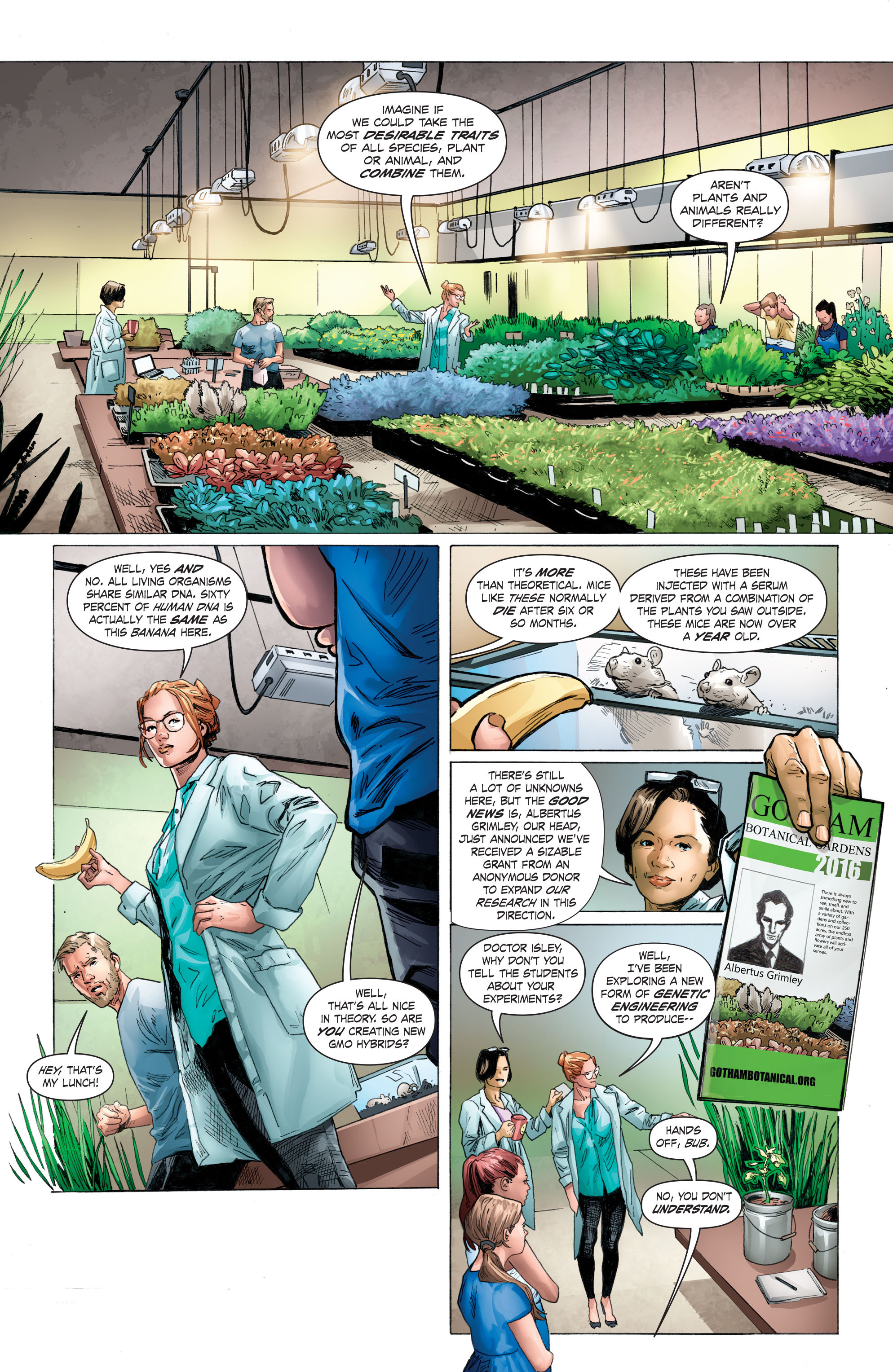 Read online Poison Ivy: Cycle of Life and Death comic -  Issue #1 - 10