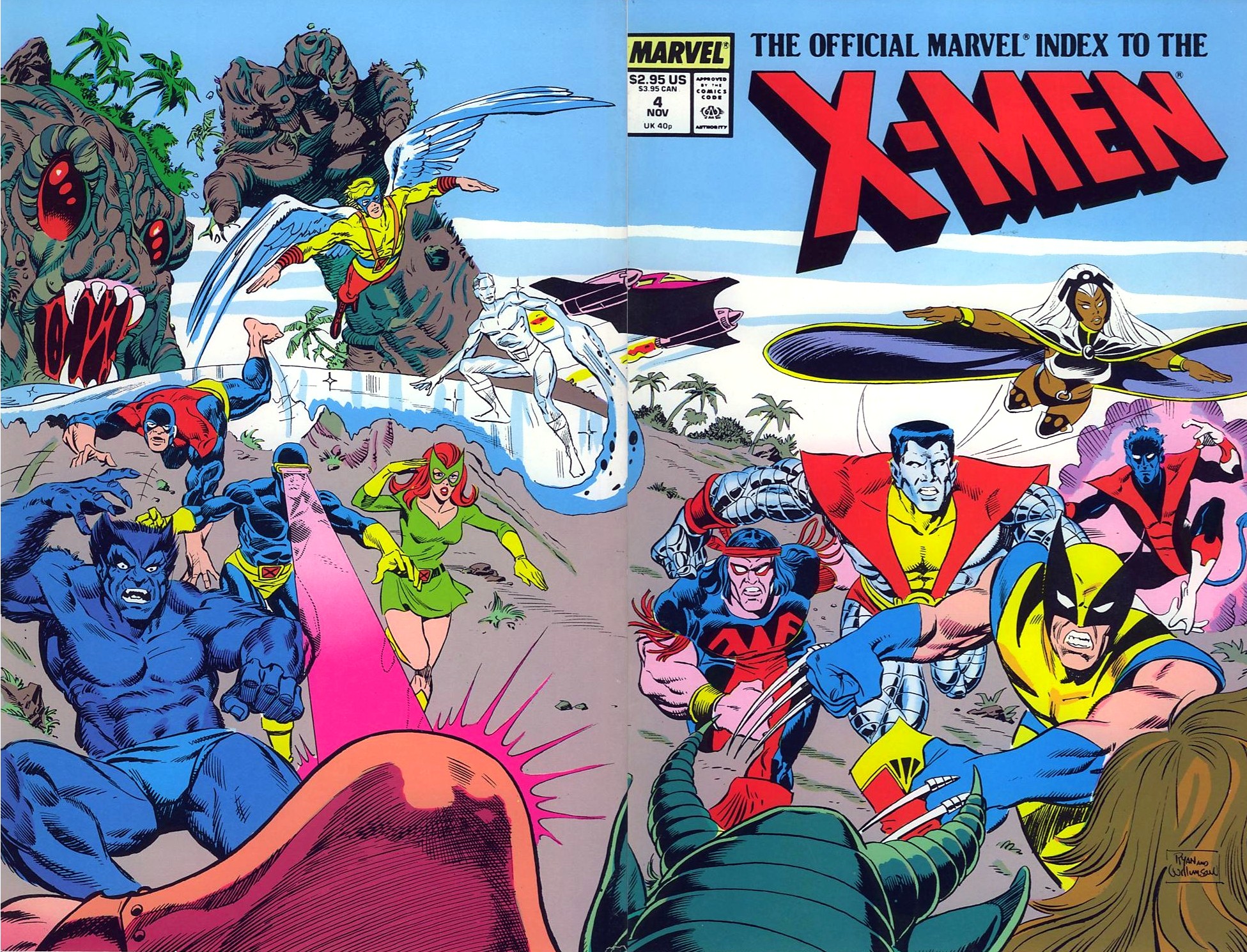 Read online The Official Marvel Index To The X-Men comic -  Issue #4 - 1