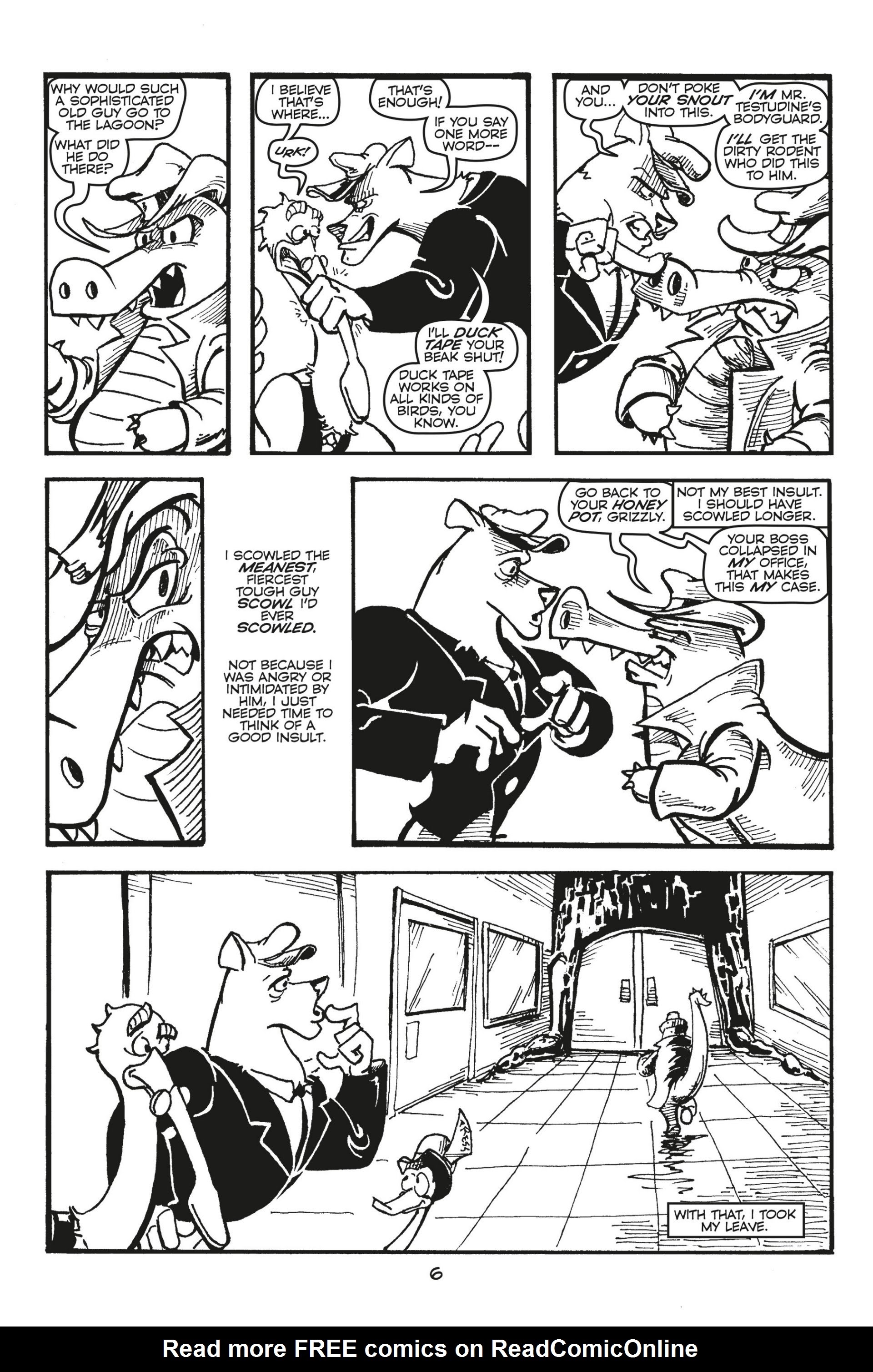 Read online Charlie Croc: Private Eye comic -  Issue #1 - 8