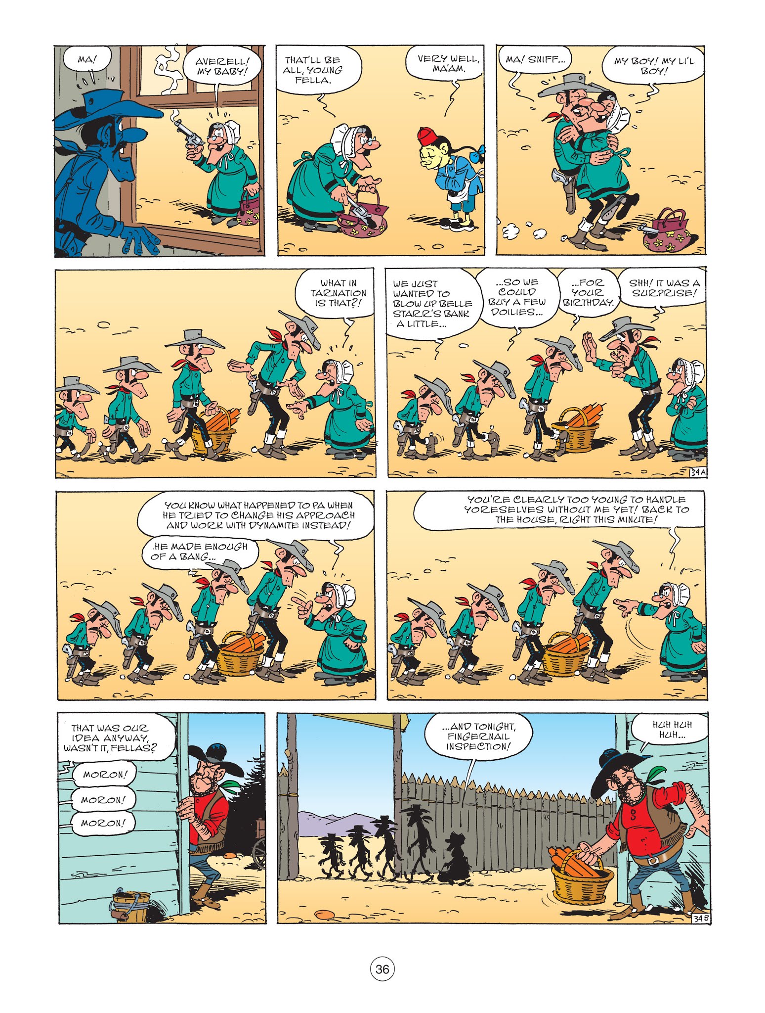 Read online A Lucky Luke Adventure comic -  Issue #67 - 37