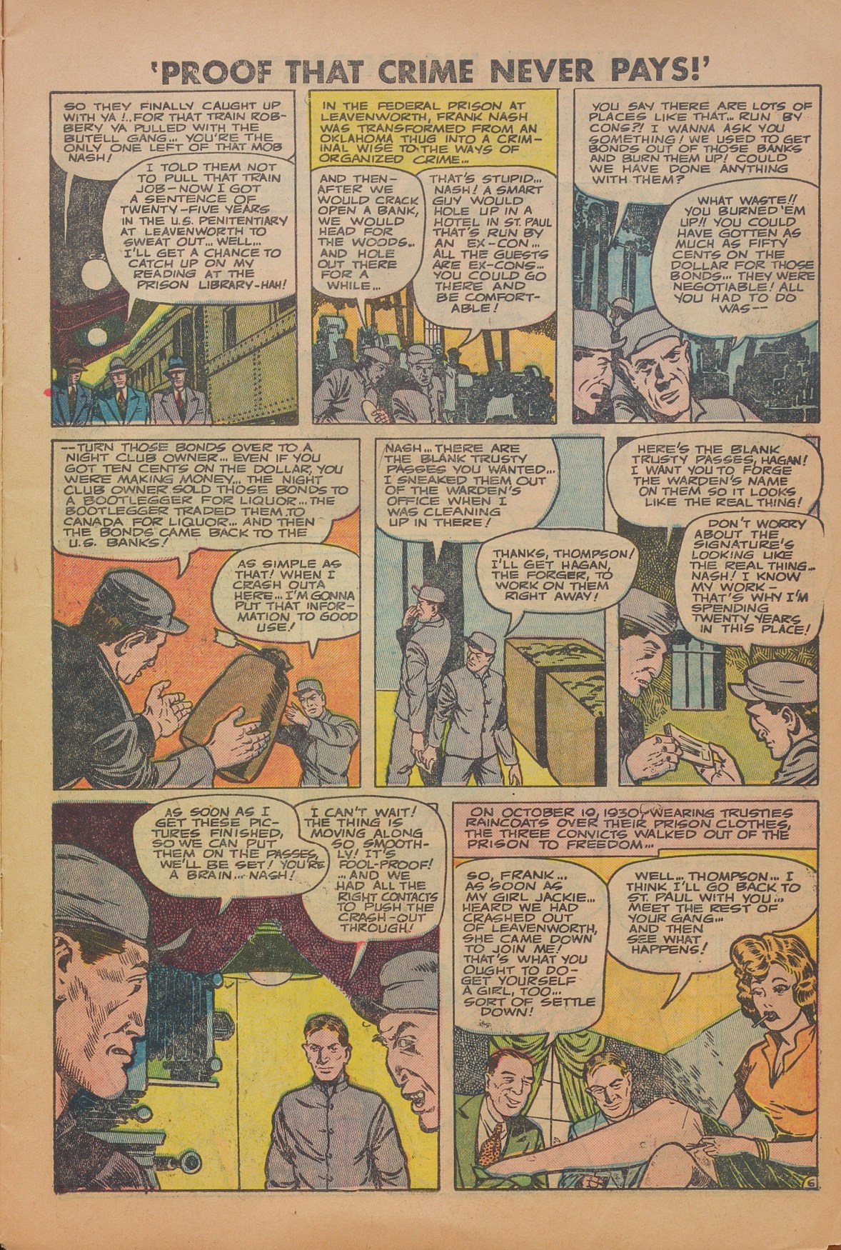 Read online Murder Incorporated (1948) comic -  Issue #11 - 7