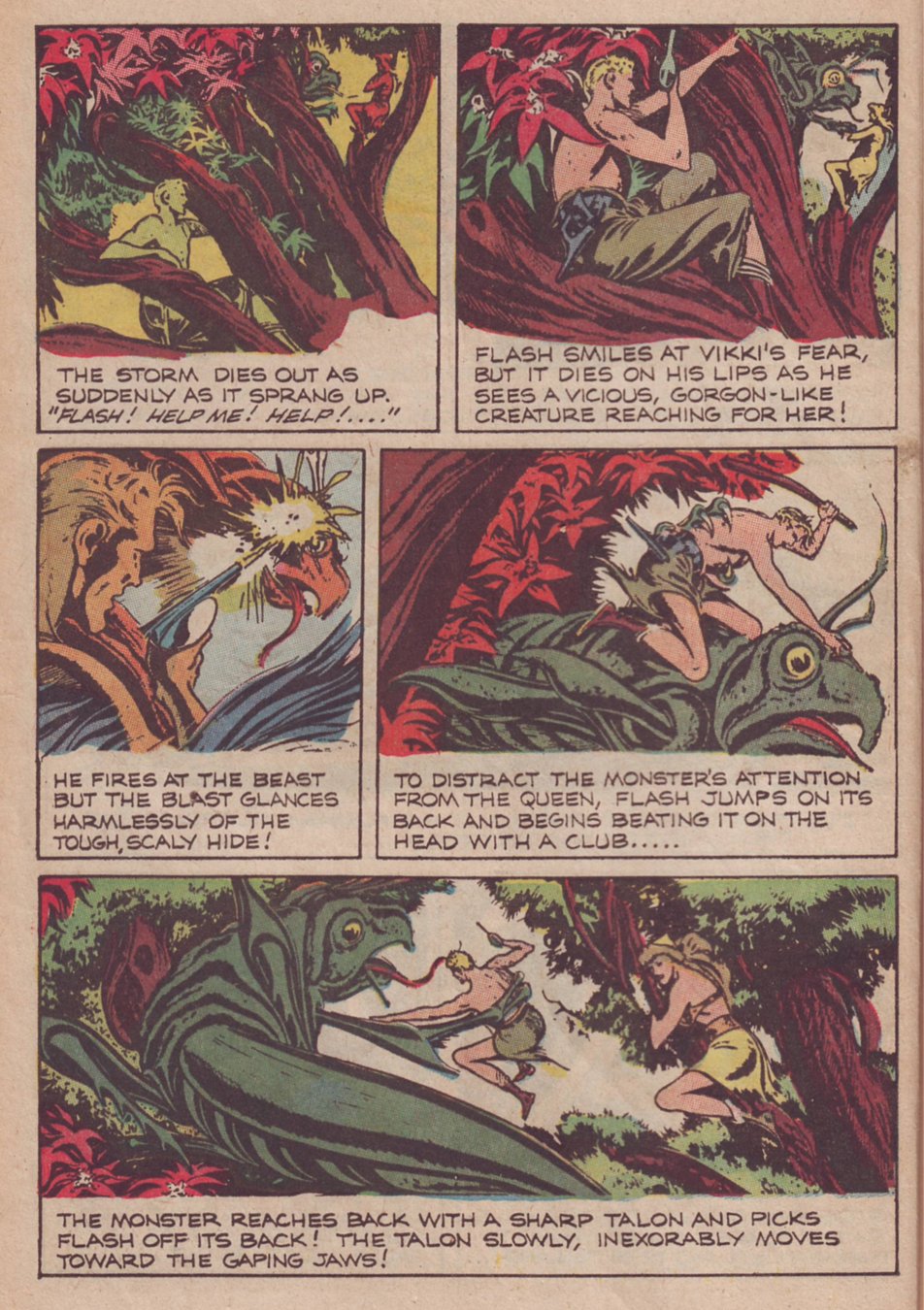 Read online Flash Gordon (1966) comic -  Issue #7 - 8