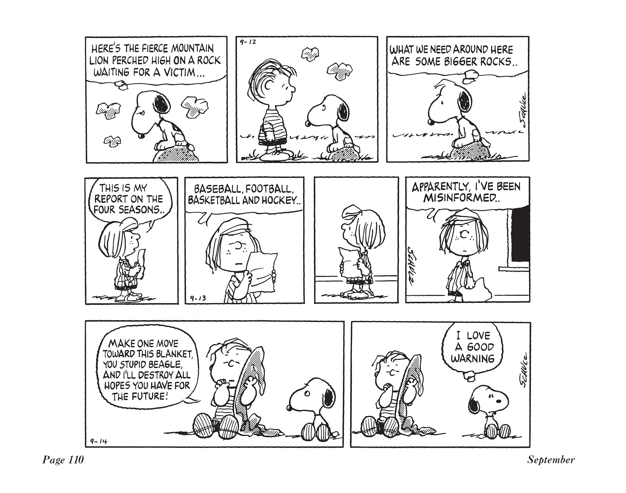 Read online The Complete Peanuts comic -  Issue # TPB 21 - 124