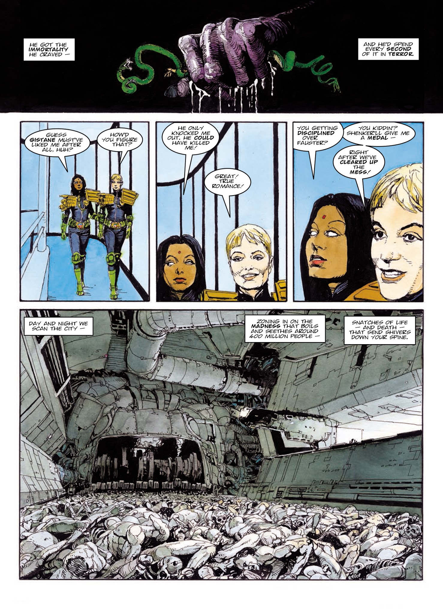 Read online Judge Anderson: The Psi Files comic -  Issue # TPB 4 - 265
