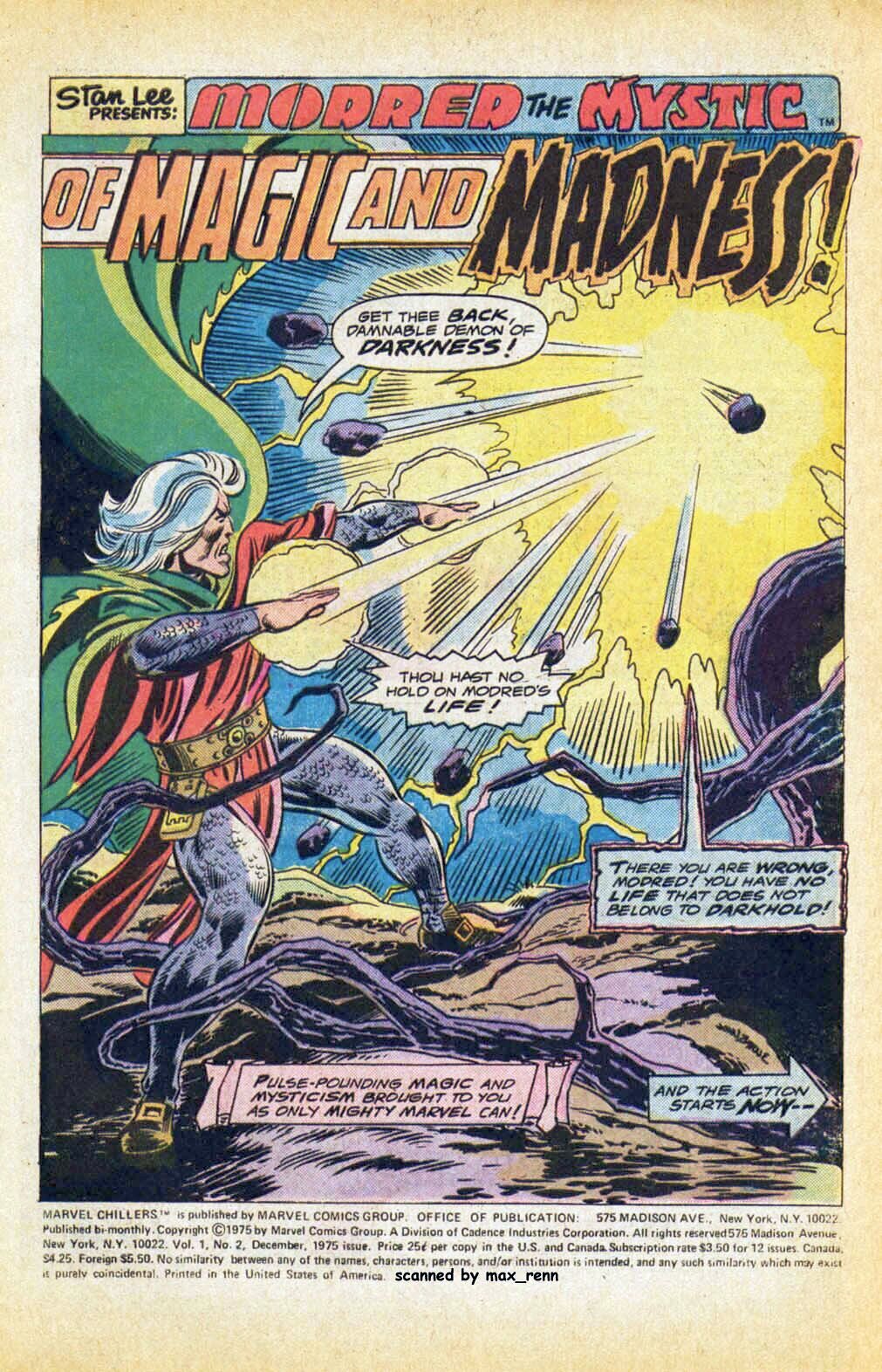 Read online Marvel Chillers comic -  Issue #2 - 3