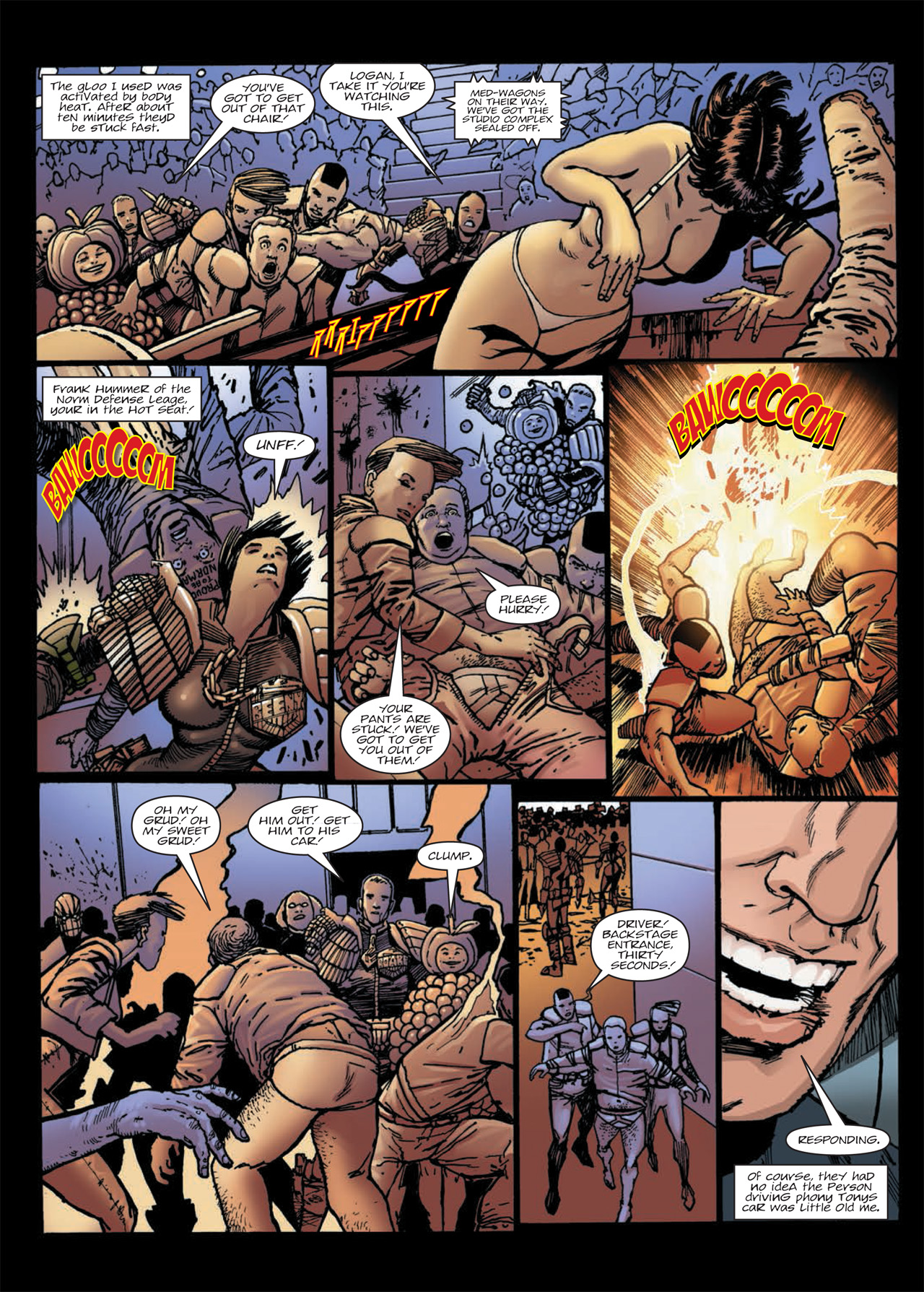 Read online Judge Dredd: Day of Chaos - The Fourth Faction comic -  Issue # TPB (Part 2) - 78