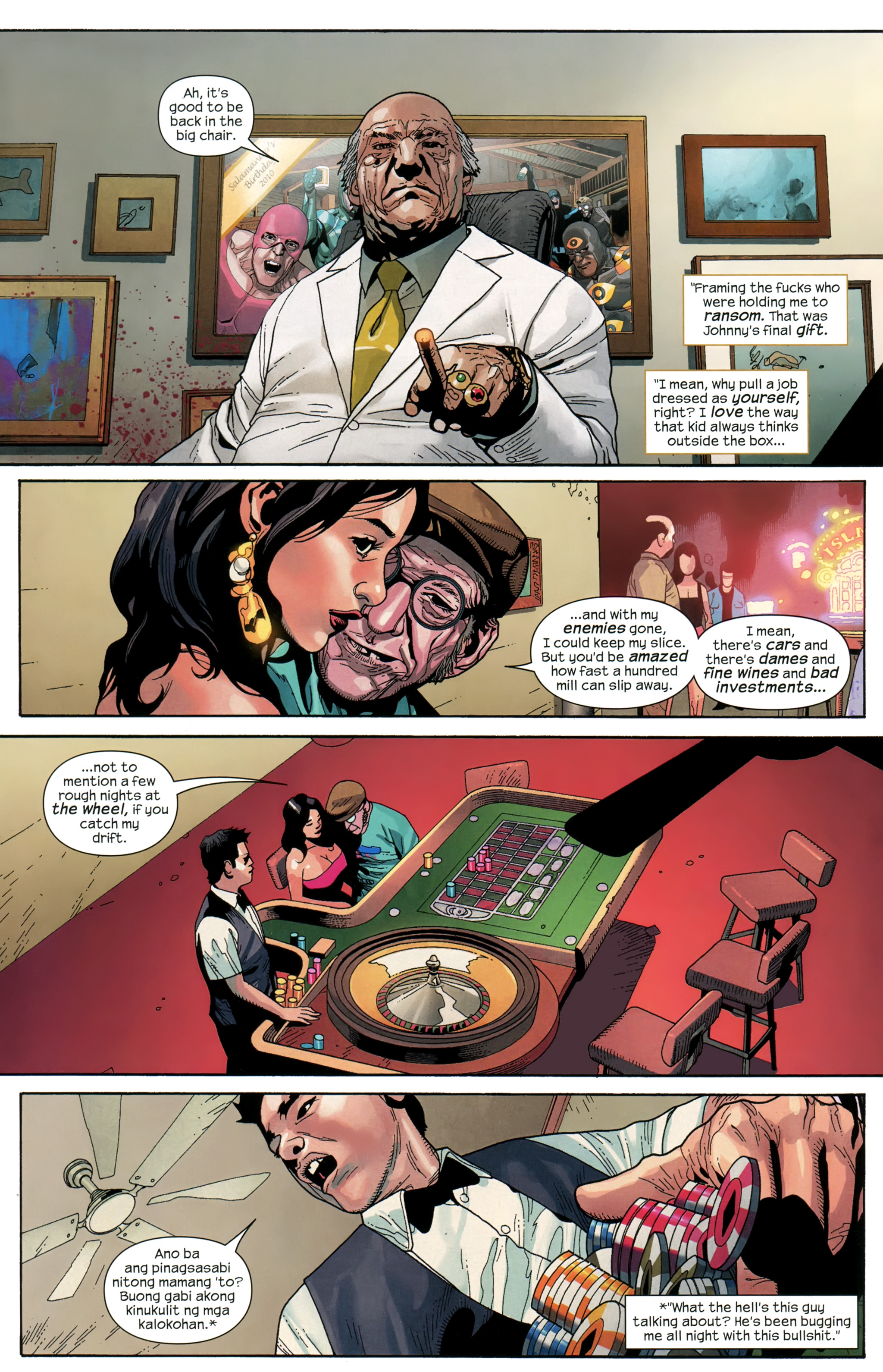 Read online Supercrooks comic -  Issue #4 - 36