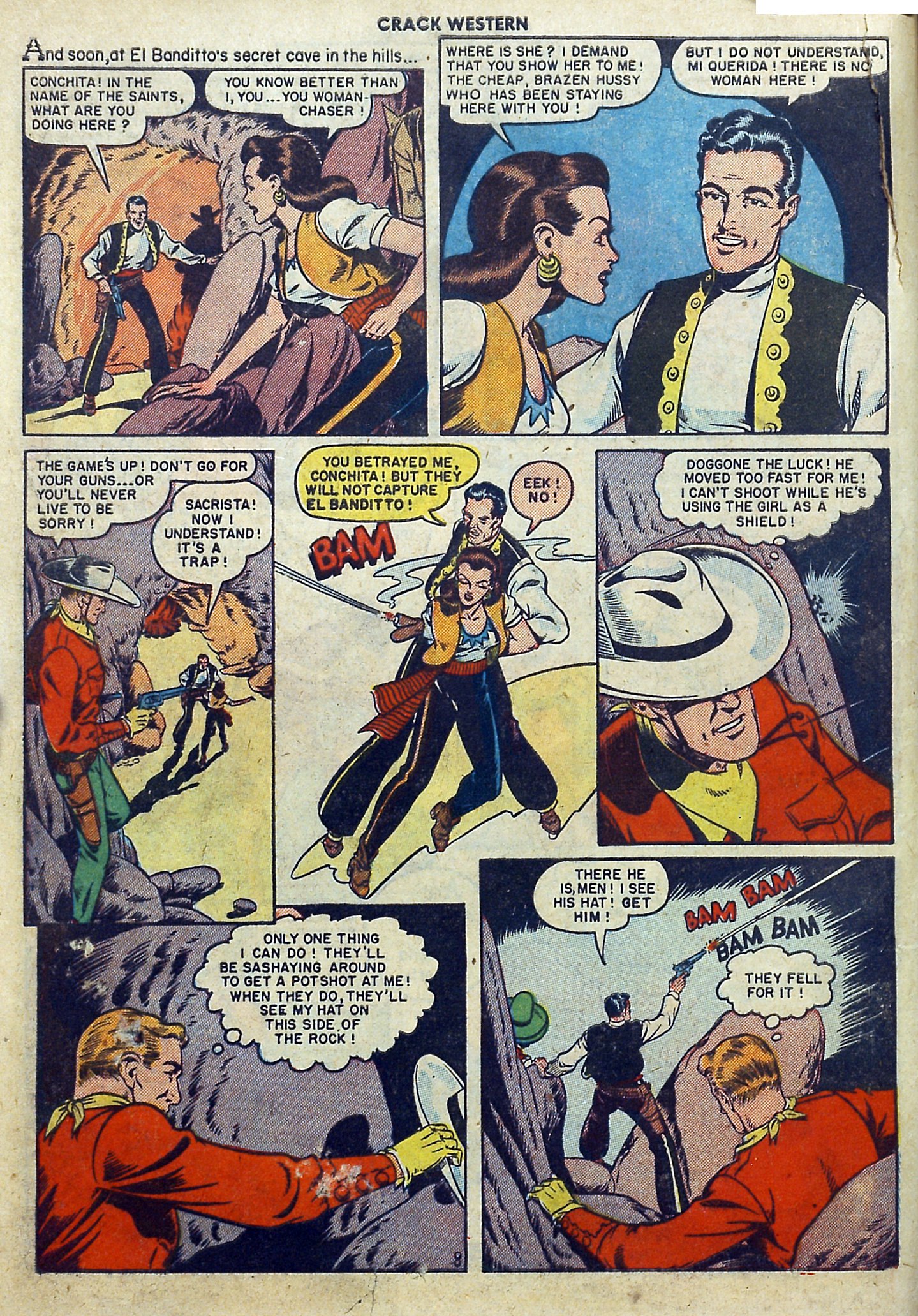 Read online Crack Western comic -  Issue #66 - 10