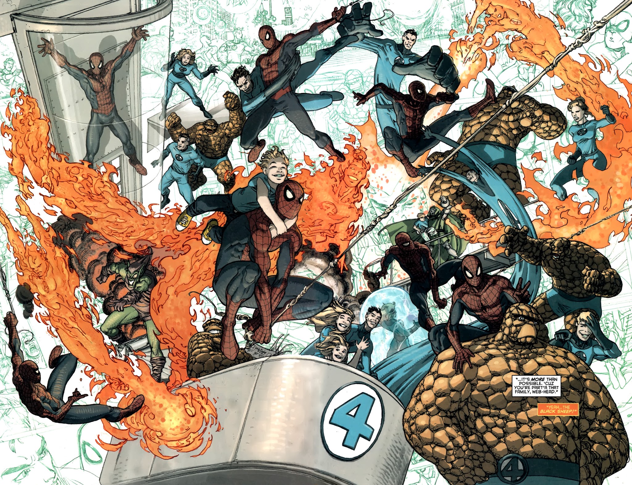 Read online Spider-Man/Fantastic Four comic -  Issue #4 - 22