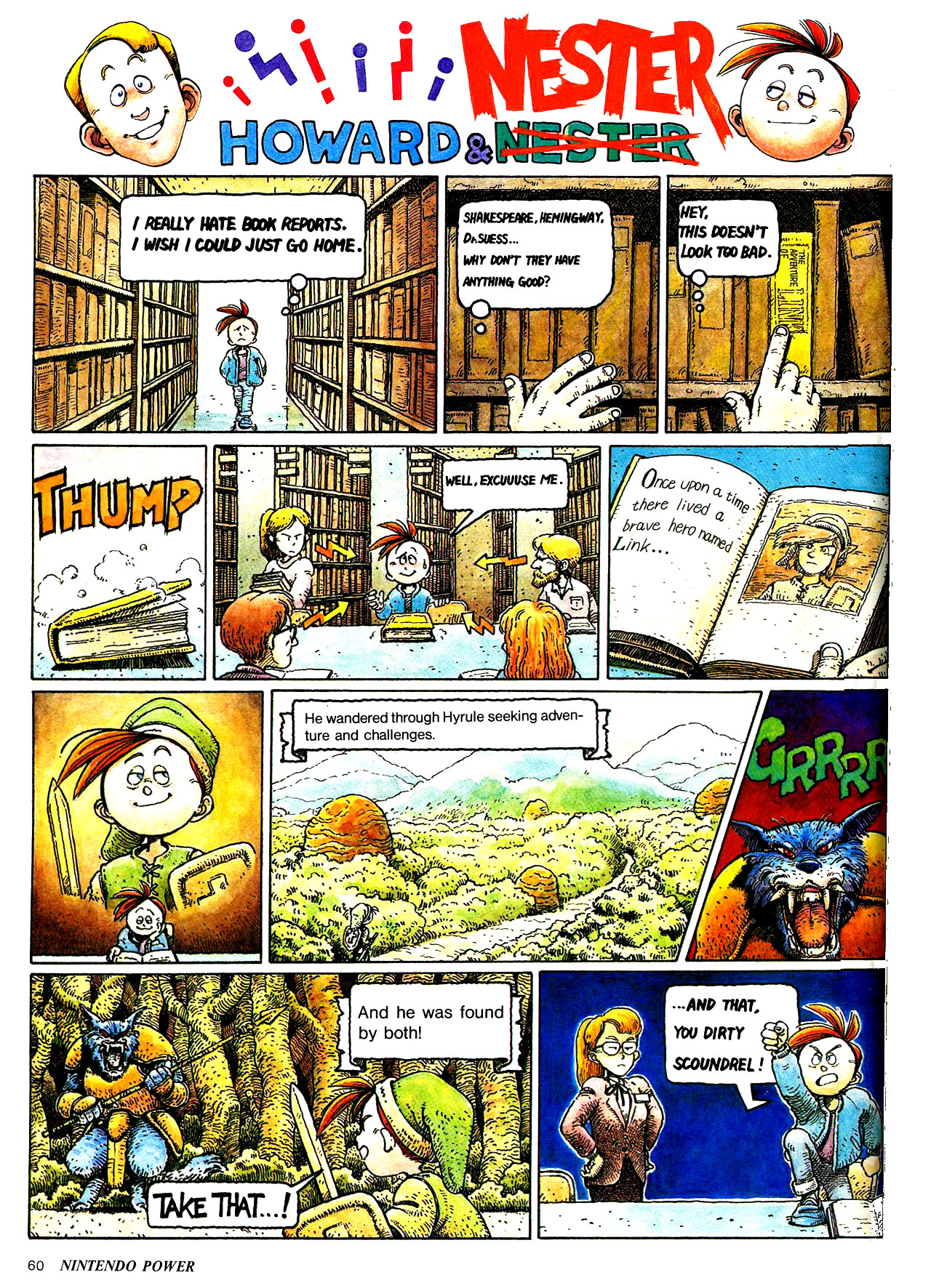 Read online Nintendo Power comic -  Issue #5 - 57