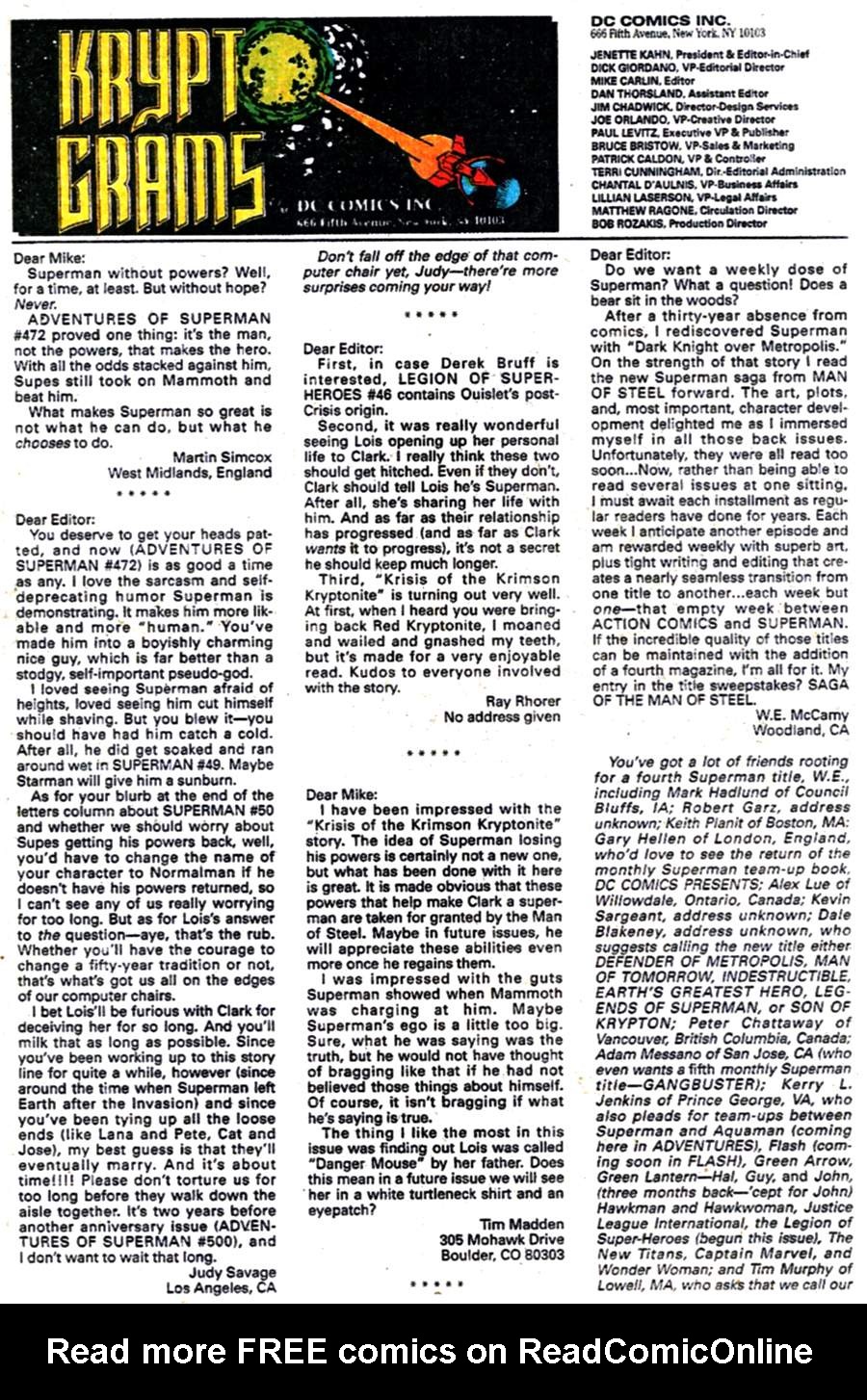 Read online Adventures of Superman (1987) comic -  Issue #476 - 24