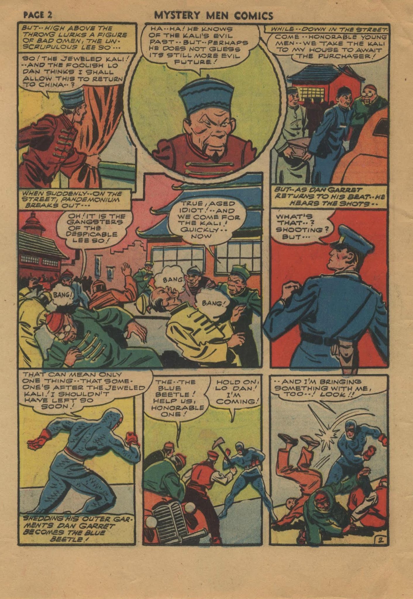 Read online Mystery Men Comics comic -  Issue #31 - 4