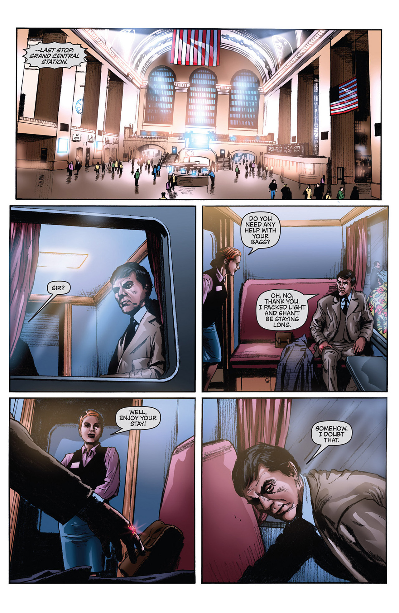 Read online Dark Shadows/Vampirella comic -  Issue #1 - 18