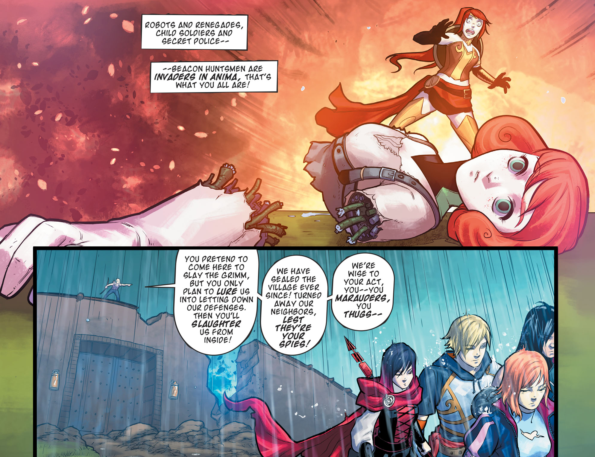 Read online RWBY comic -  Issue #6 - 13