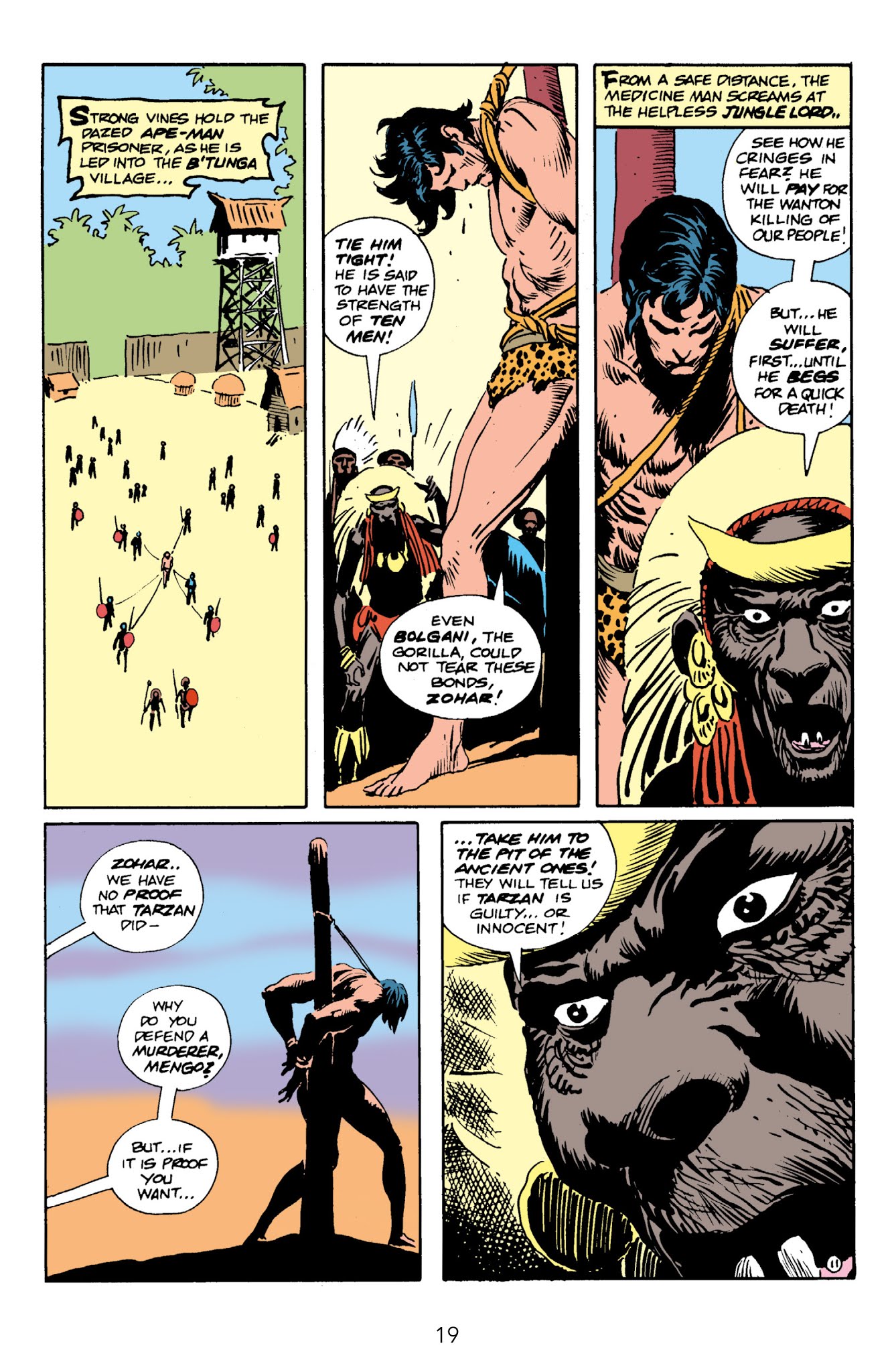 Read online Edgar Rice Burroughs' Tarzan The Joe Kubert Years comic -  Issue # TPB 3 (Part 1) - 21