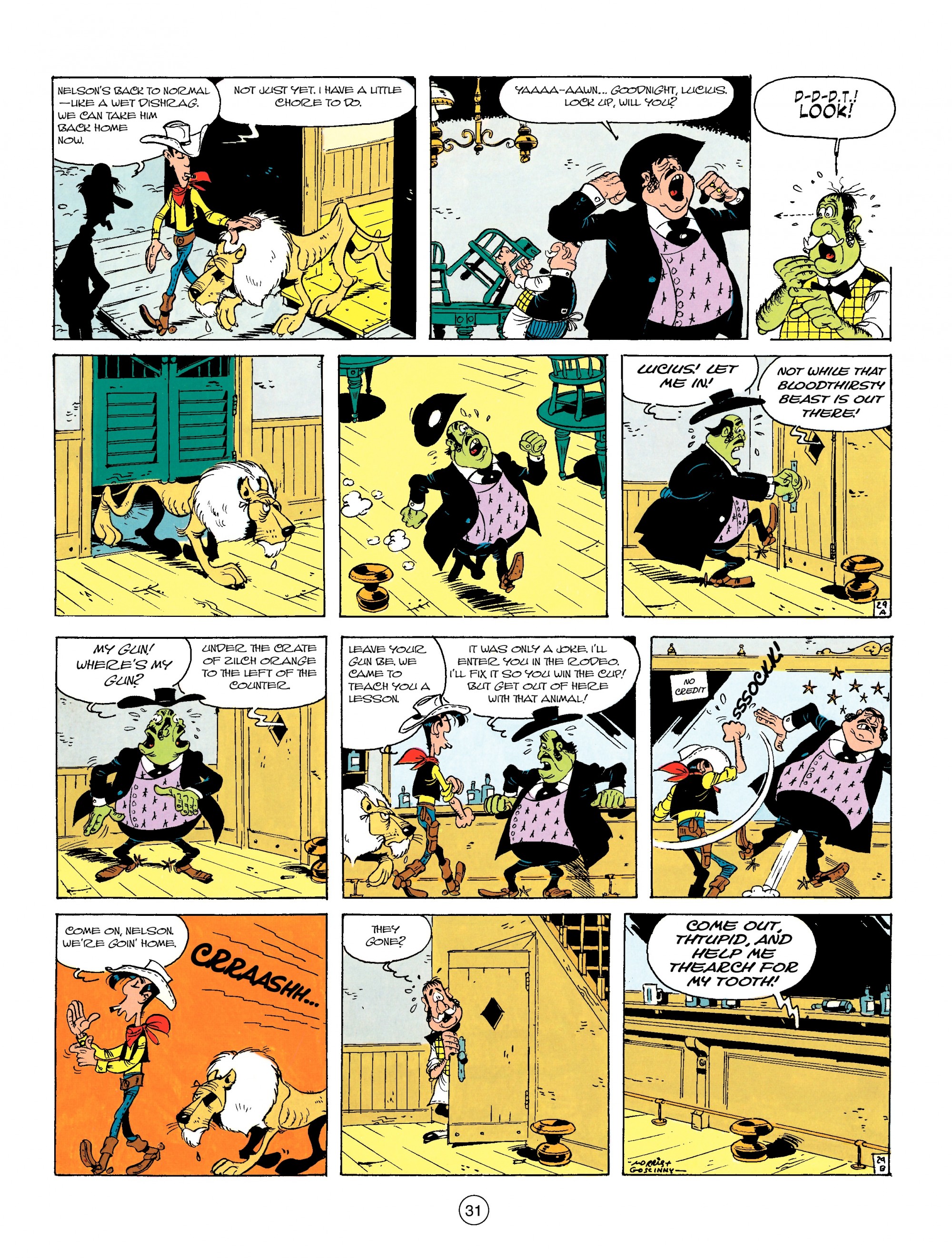 Read online A Lucky Luke Adventure comic -  Issue #11 - 31