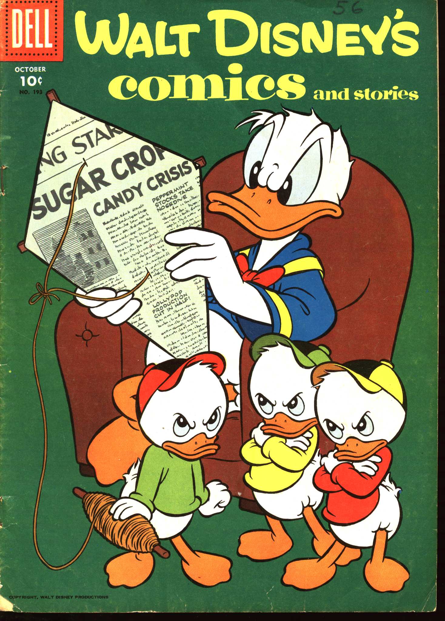 Read online Walt Disney's Comics and Stories comic -  Issue #193 - 1