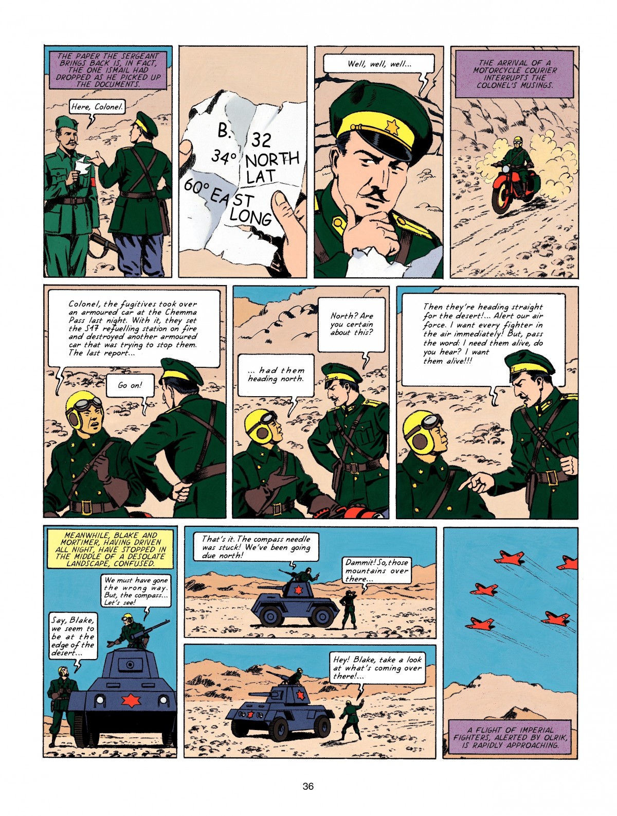 Read online Blake & Mortimer comic -  Issue #15 - 36