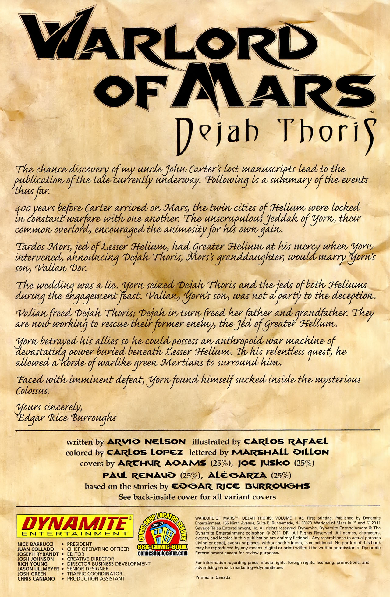 Read online Warlord Of Mars: Dejah Thoris comic -  Issue #3 - 5