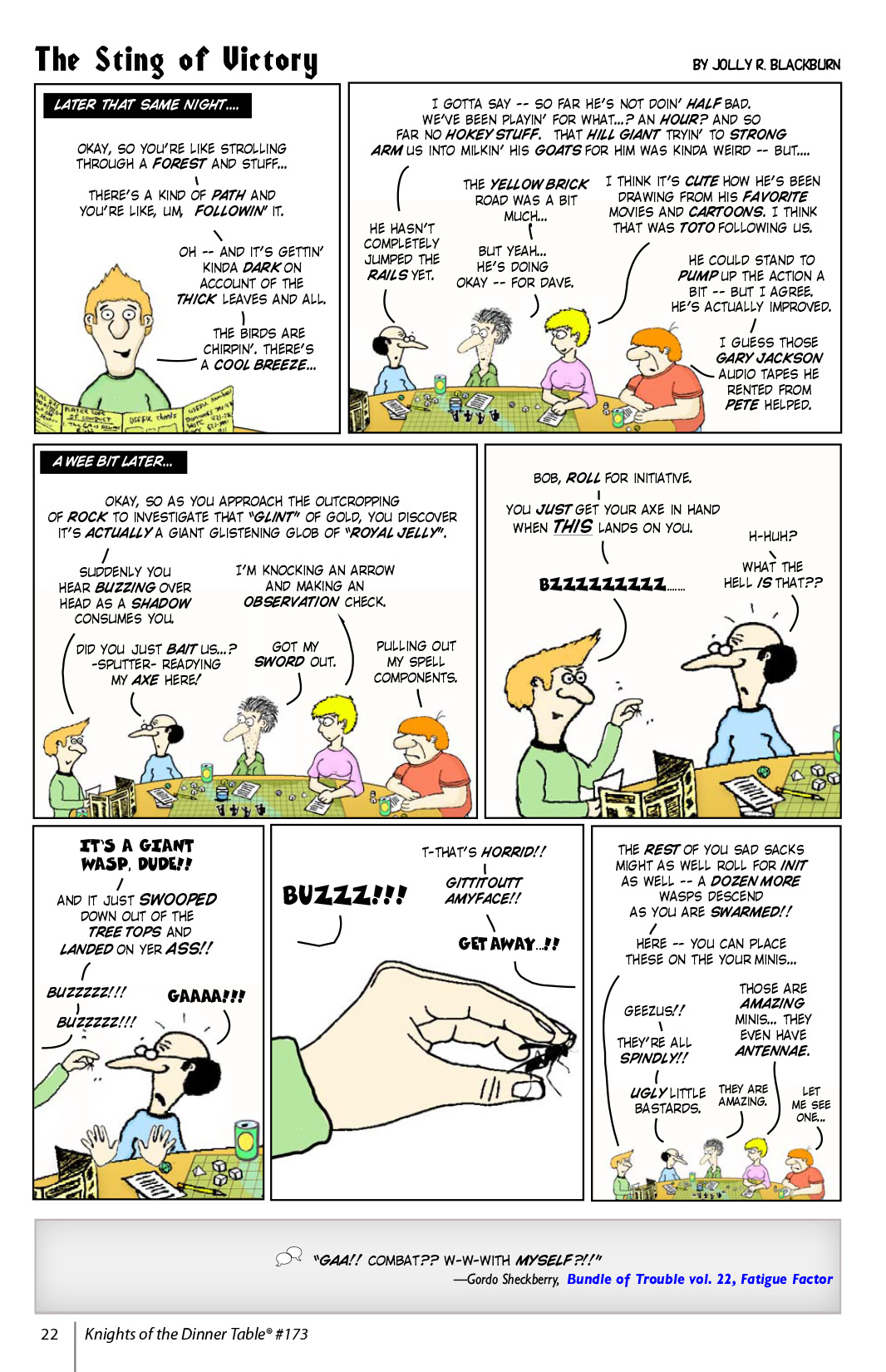 Read online Knights of the Dinner Table comic -  Issue #173 - 24