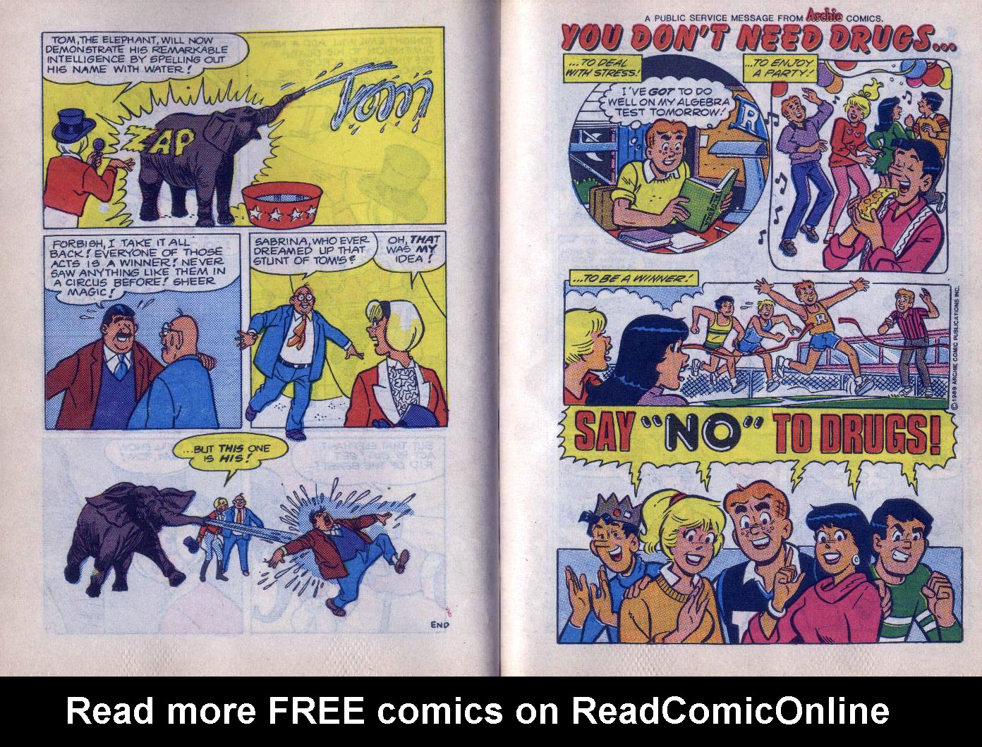 Read online Archie...Archie Andrews, Where Are You? Digest Magazine comic -  Issue #64 - 33