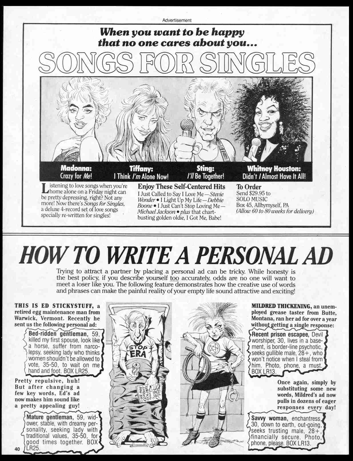 Read online MAD comic -  Issue #284 - 42