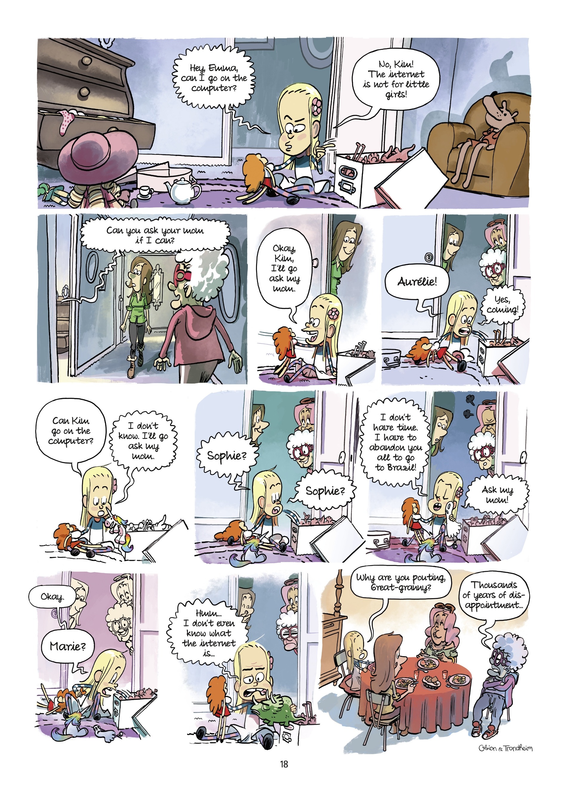 Read online Mamma Mia! comic -  Issue #1 - 18