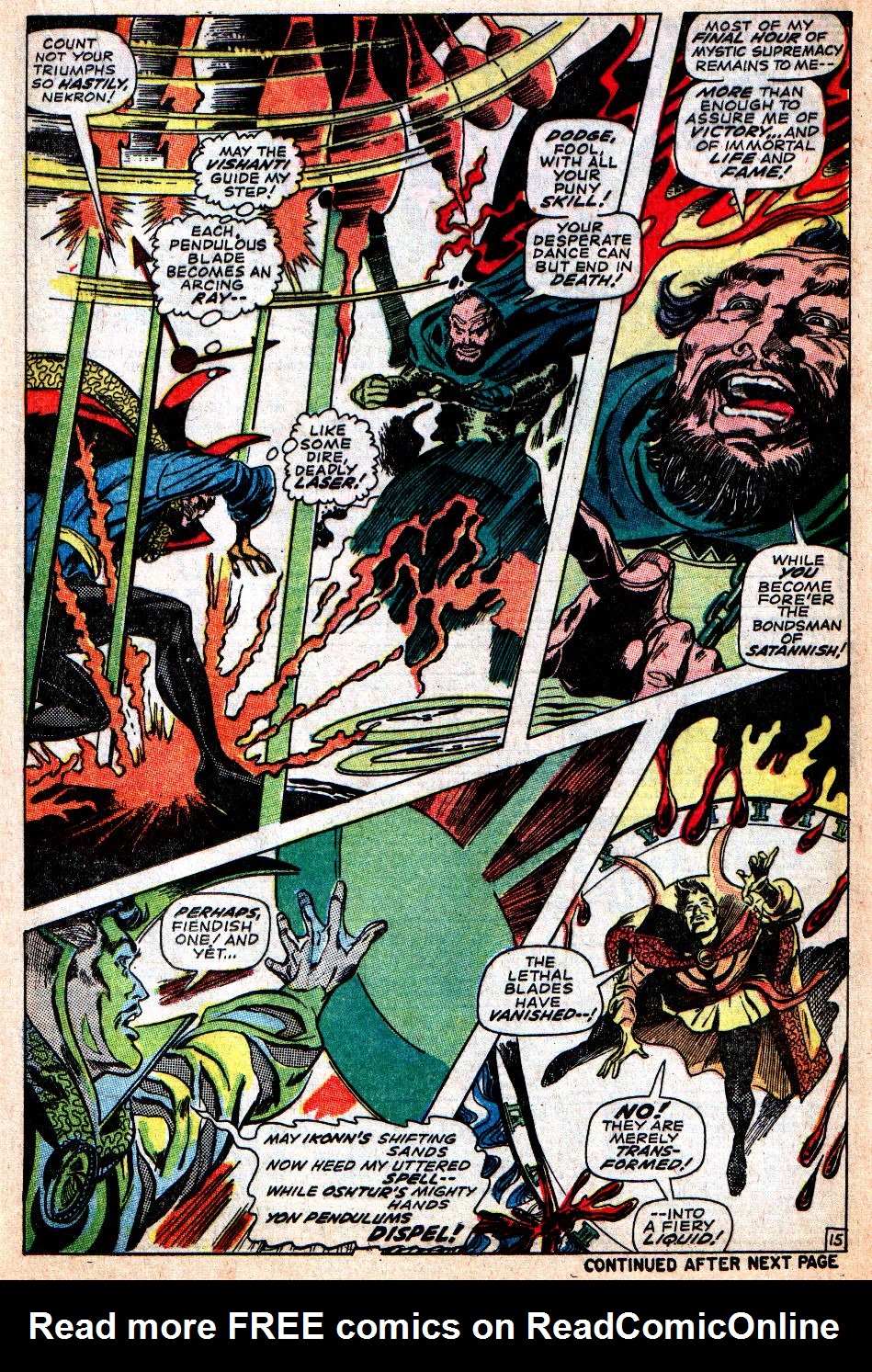 Read online Marvel Masterworks: Doctor Strange comic -  Issue # TPB 3 - 122